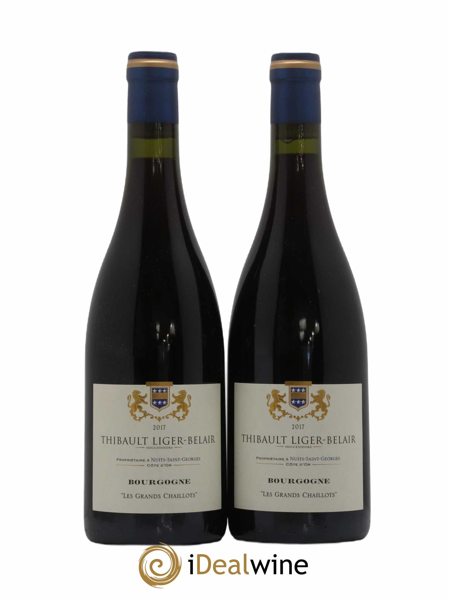 Bourgogne Les Grands Chaillots Thibault Liger-Belair Successeurs 2017 - Lot de 2 bouteilles - 0