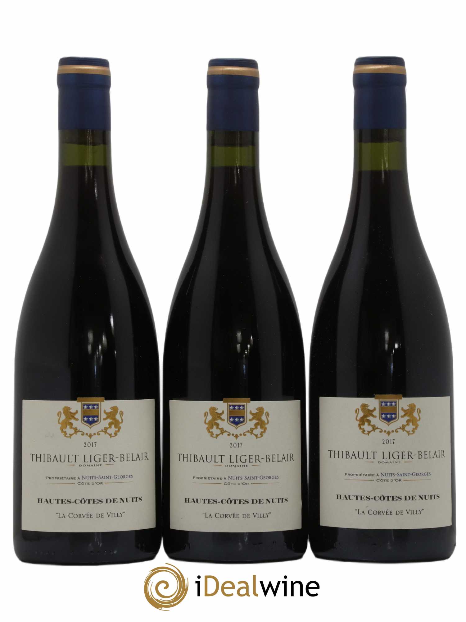Hautes-Côtes de Nuits 2017 - Posten von 3 Flaschen - 0
