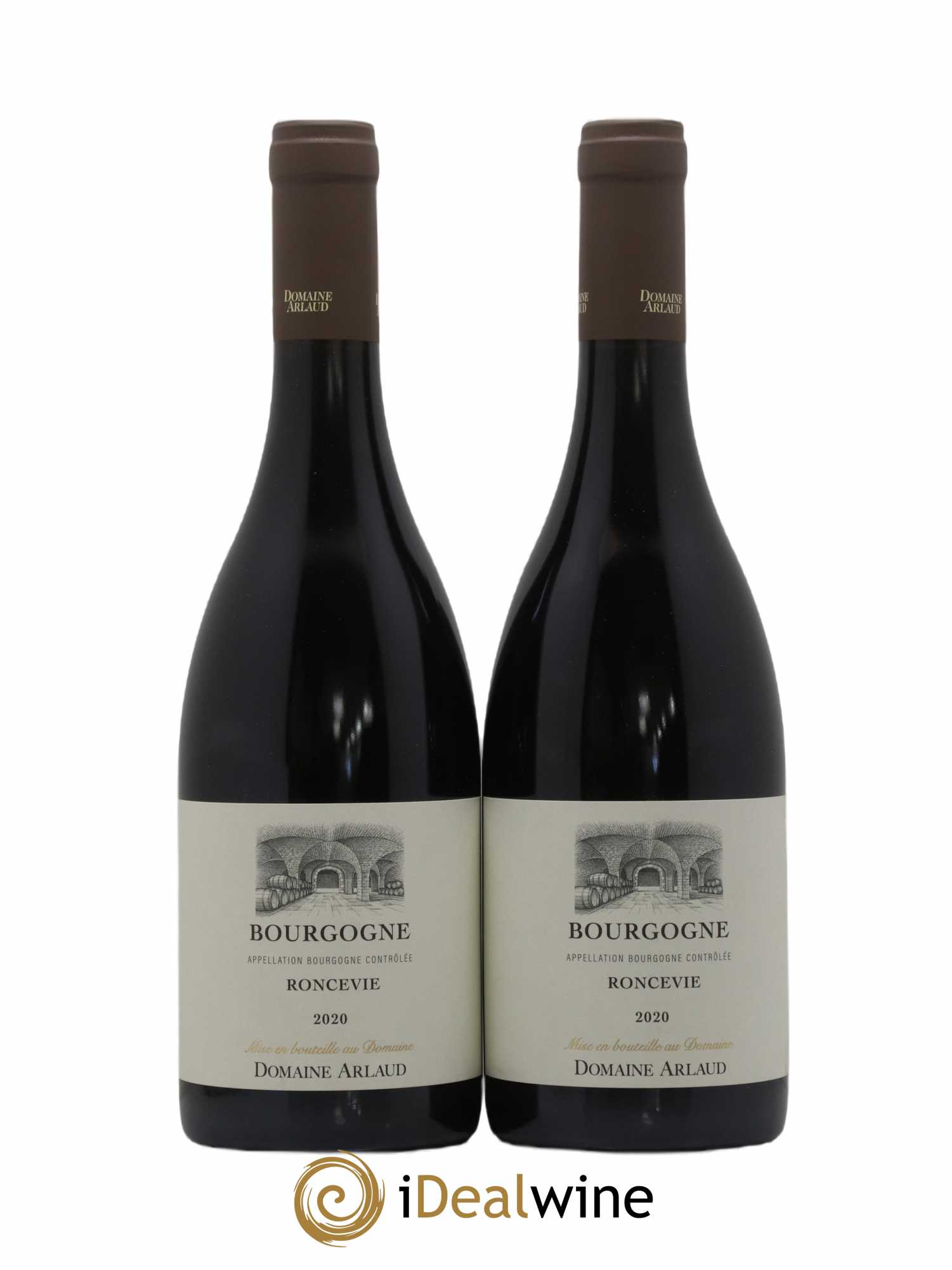 Bourgogne Roncevie Arlaud 2020 - Lot de 2 bouteilles - 0