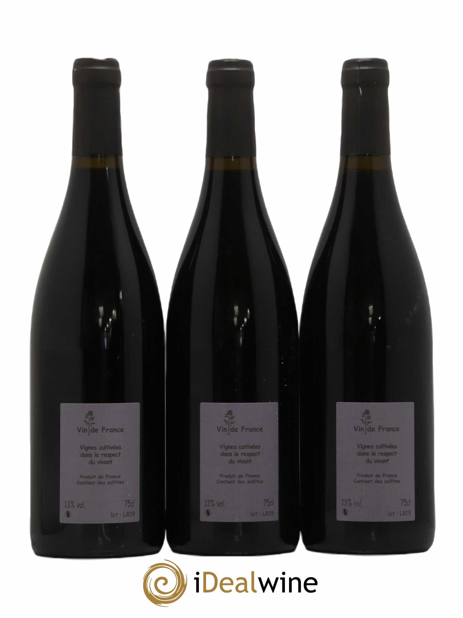 Vin de France Les Rouliers Benoit Courault 2019 - Lot de 3 bouteilles - 1