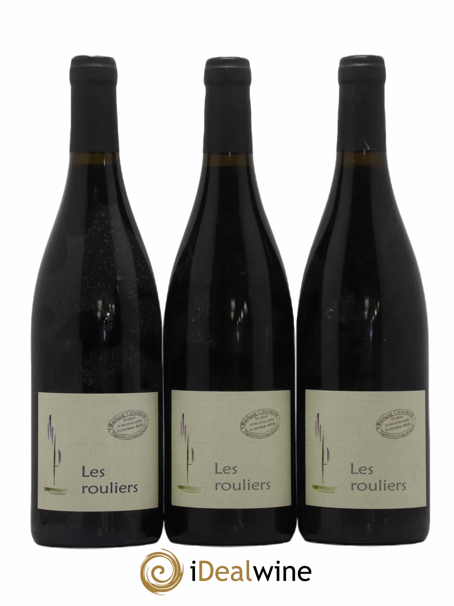 Vin de France Les Rouliers Benoit Courault 2019 - Lot de 3 bouteilles - 0