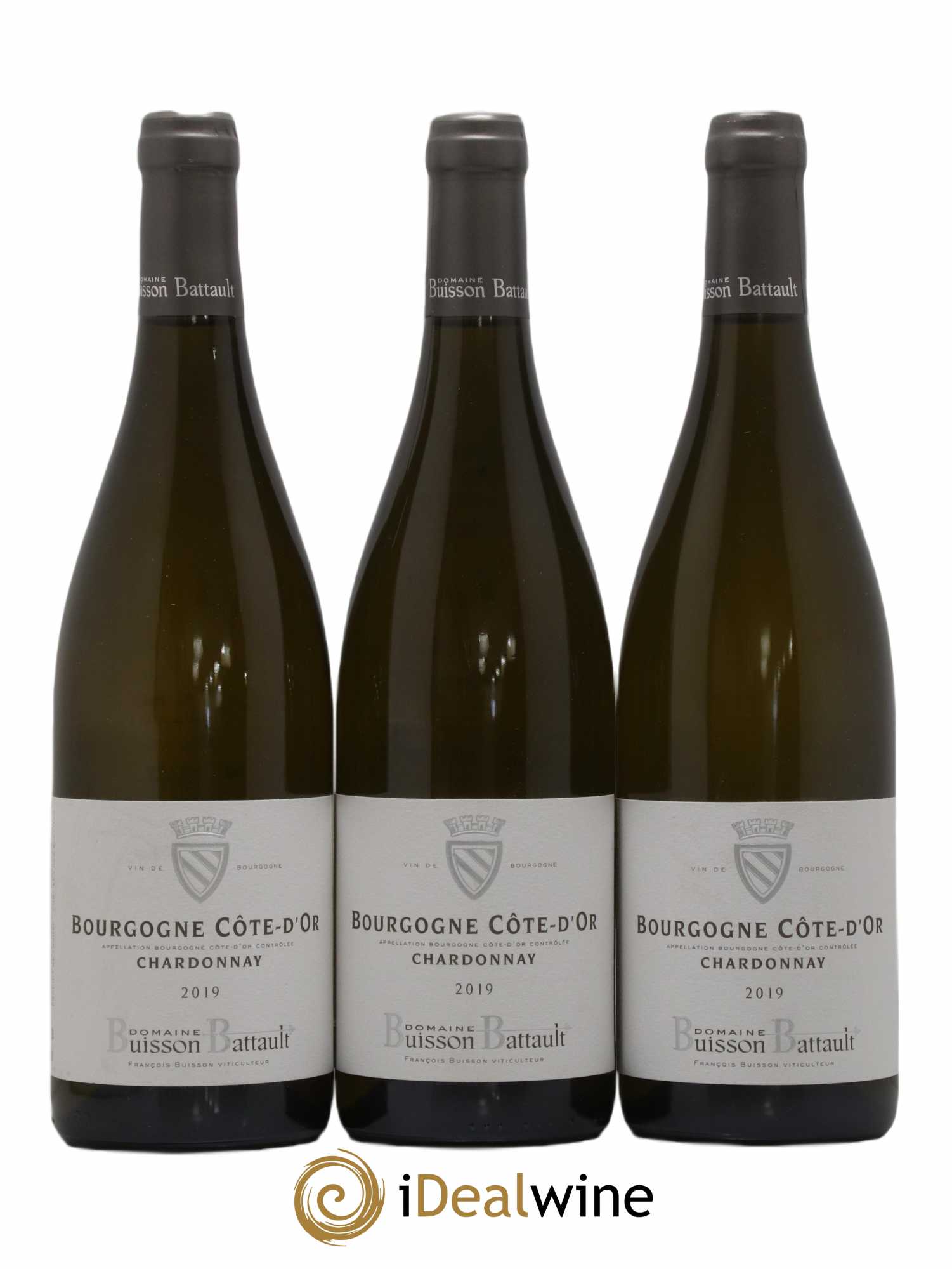 Bourgogne Côte d'Or Domaine Buisson Battault 2019 - Posten von 3 Flaschen - 0