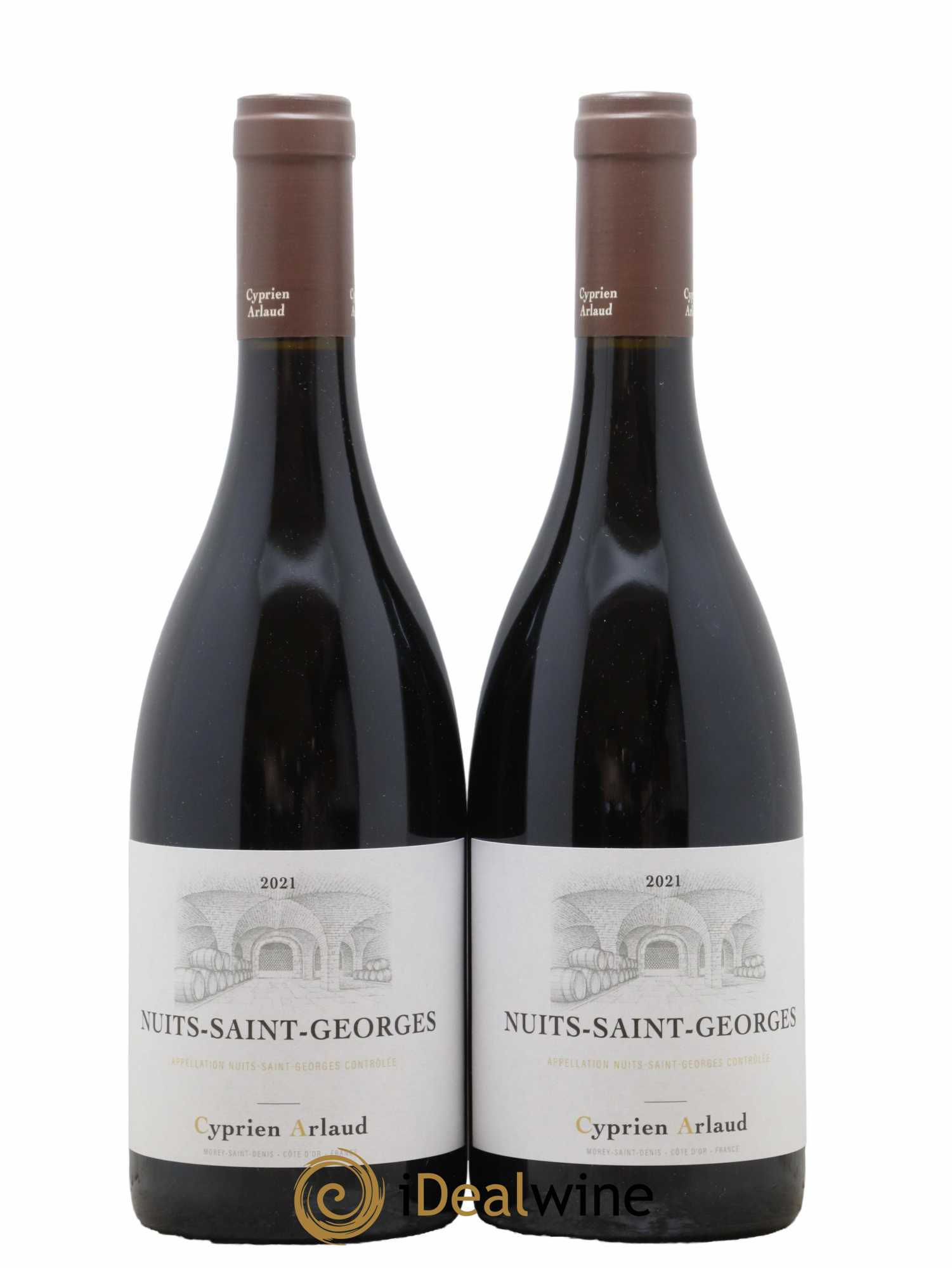 Nuits-Saint-Georges Cyprien Arlaud 2021 - Lot de 2 bouteilles - 0