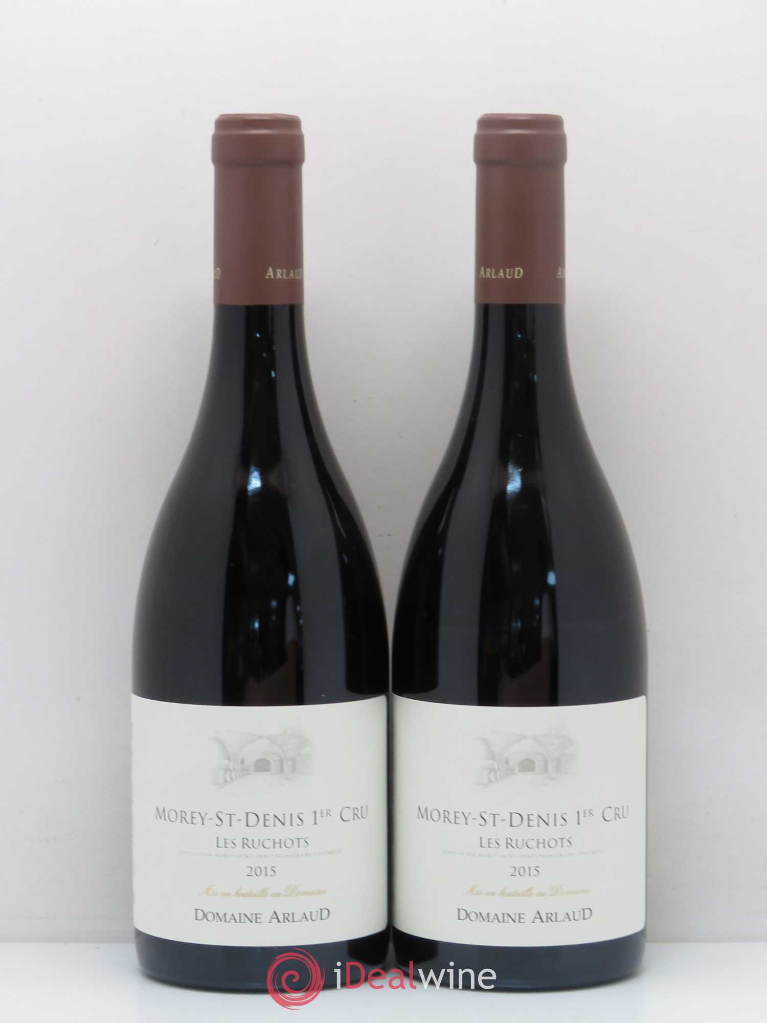 Morey-Saint-Denis 1er Cru Les Ruchots Arlaud 2015 - Lot de 2 bouteilles - 0