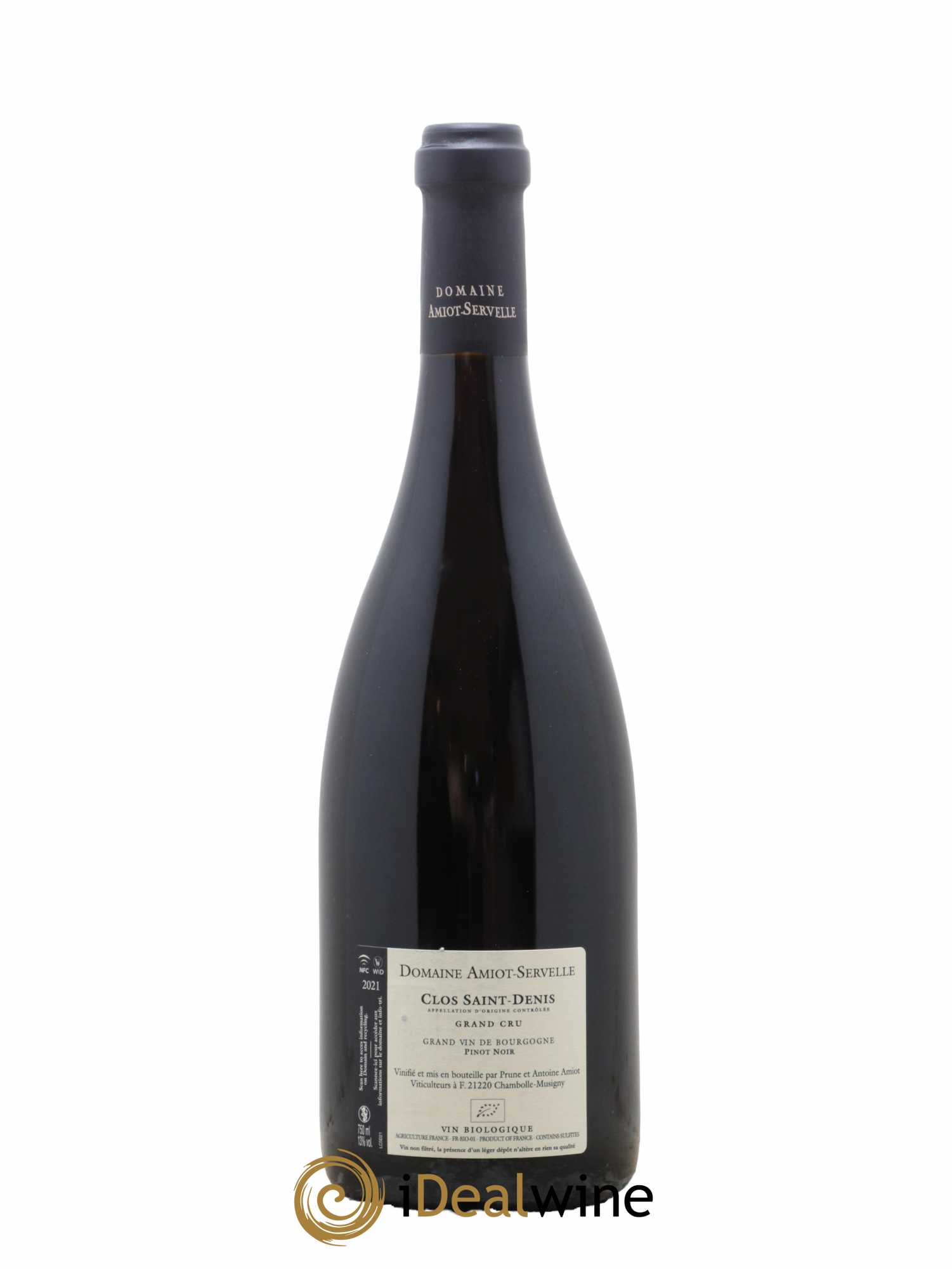 Clos Saint-Denis Grand Cru Amiot-Servelle 2021 - Lot de 1 bouteille - 1