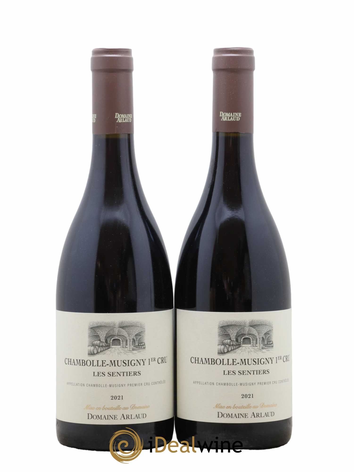 Chambolle-Musigny 1er Cru Les Sentiers Arlaud 2021 - Lot de 2 bouteilles - 0