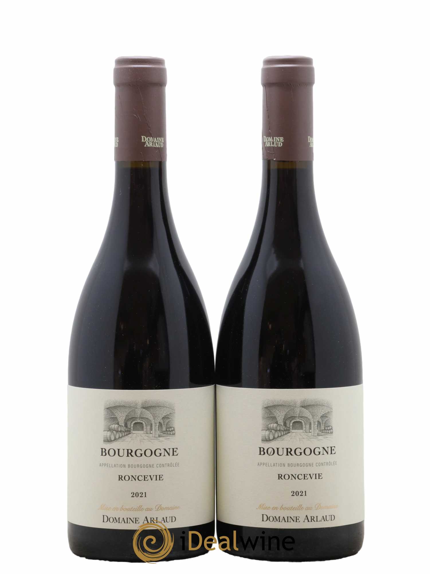 Bourgogne Roncevie Arlaud 2021 - Lot de 2 bouteilles - 0