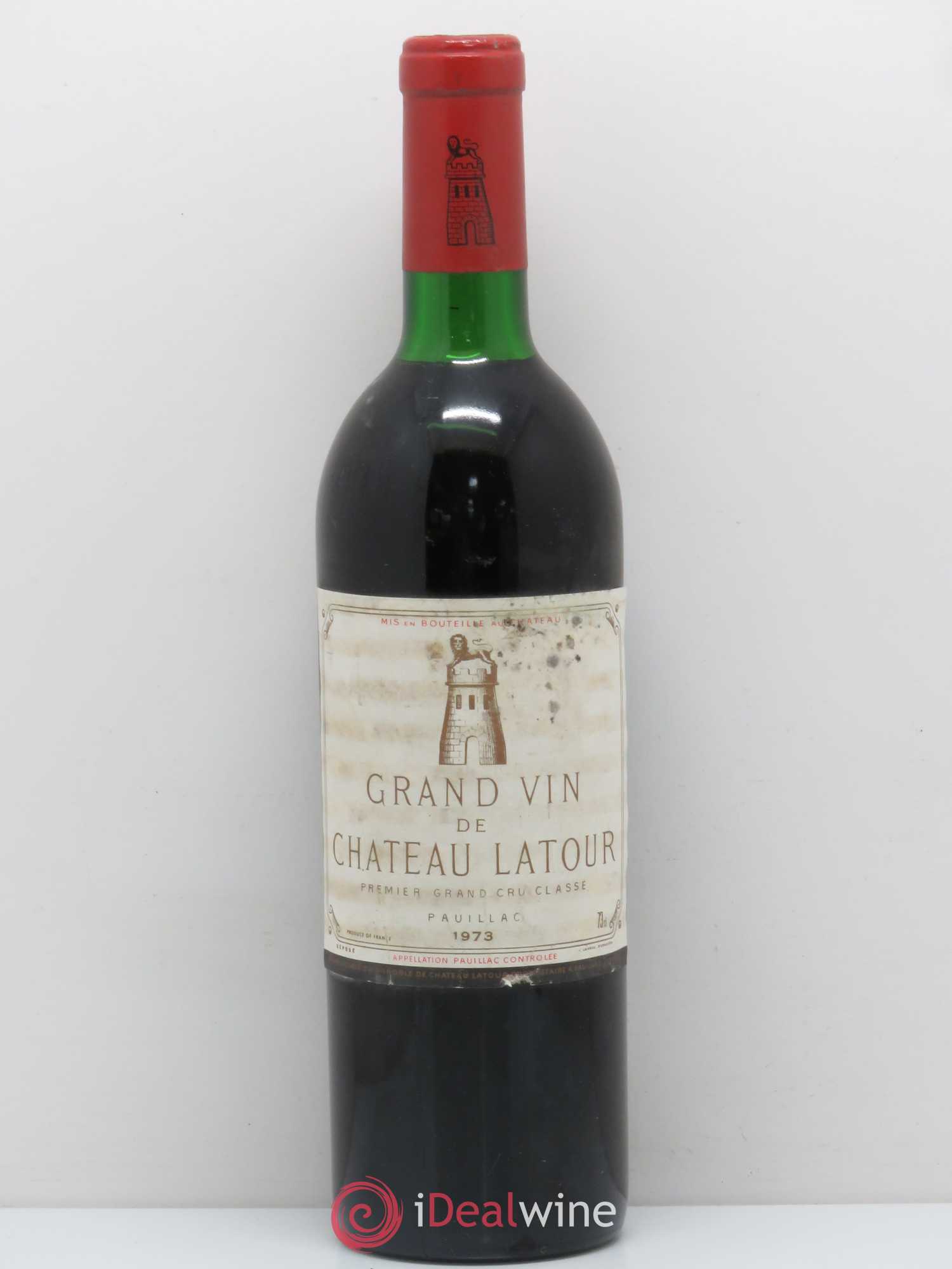 Château Latour 1er Grand Cru Classé 1973 - Lot de 1 bouteille - 0
