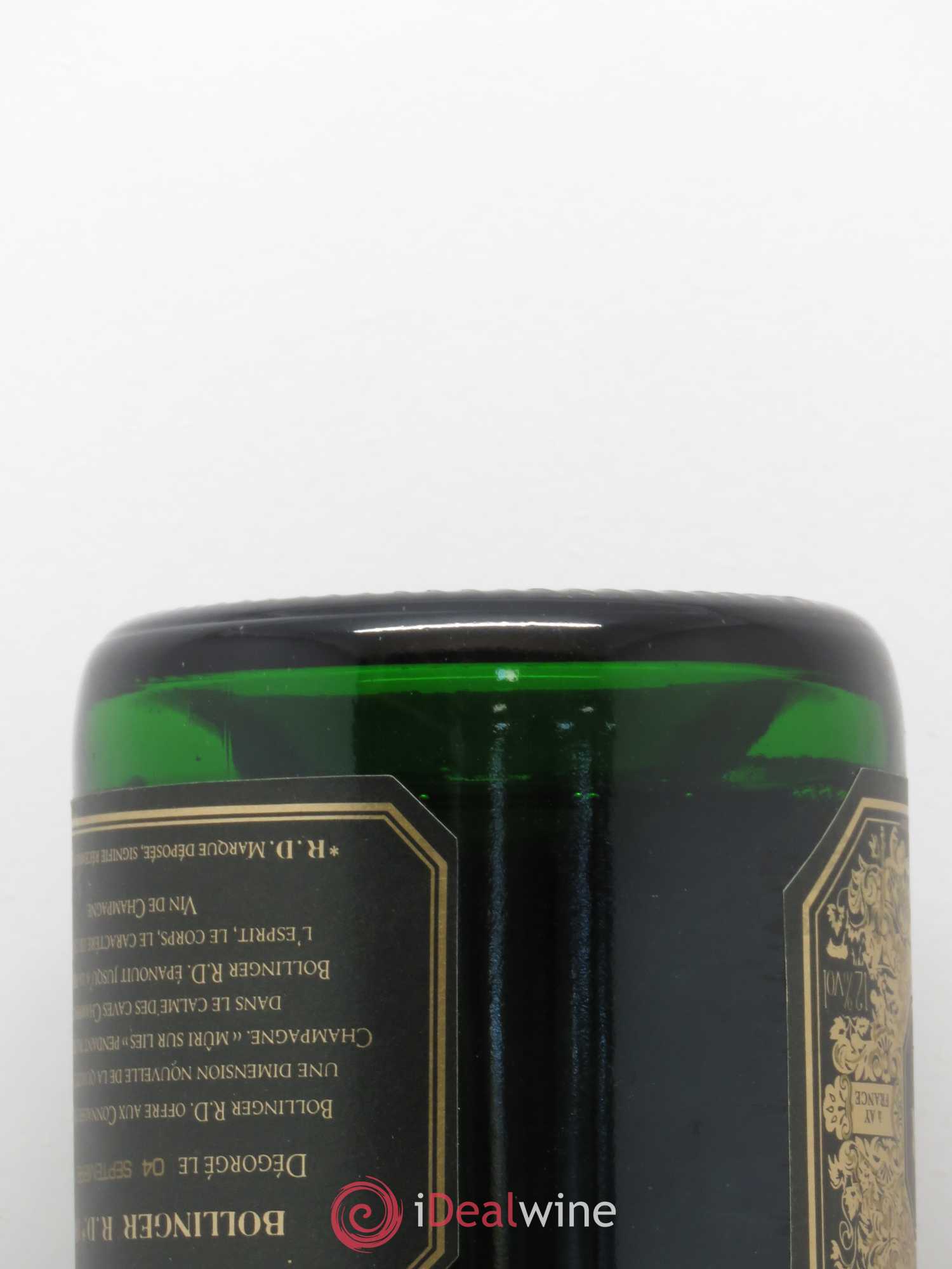 R.D. Extra-Brut Bollinger 1982 - Lot de 1 bouteille - 2