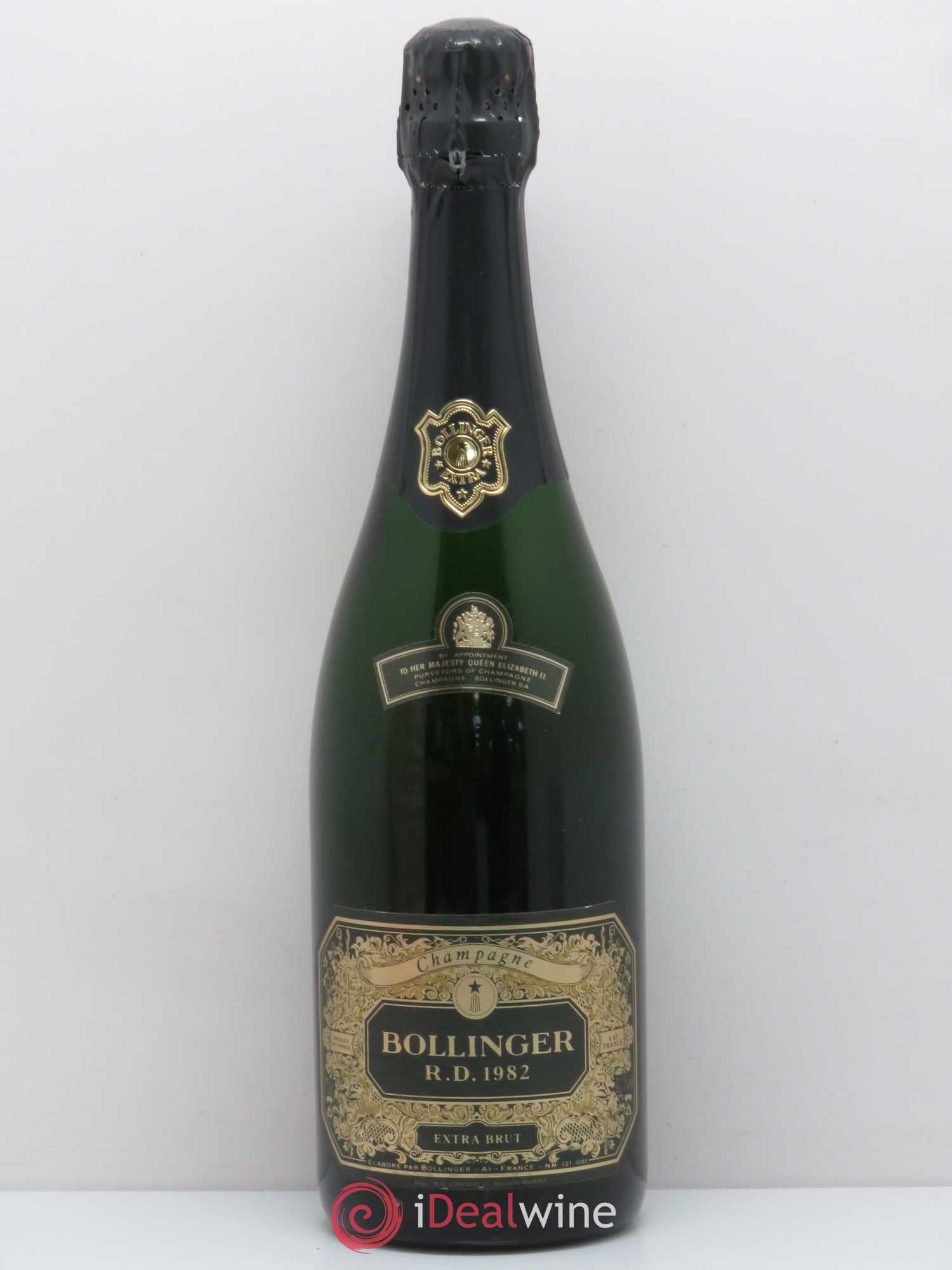 R.D. Extra-Brut Bollinger 1982 - Lot de 1 bouteille - 0