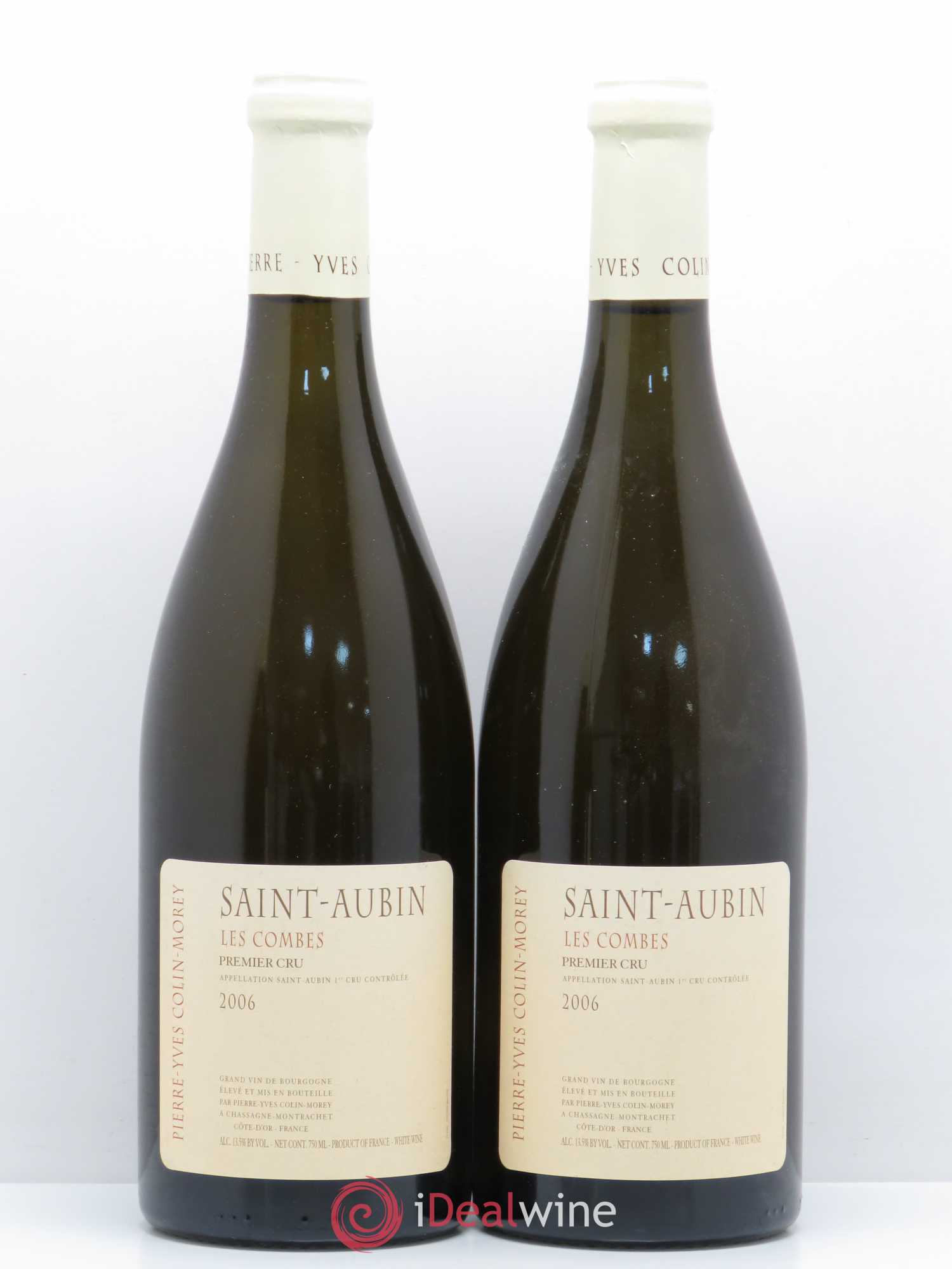 Saint-Aubin 1er Cru Les Combes Colin Morey 2006 - Posten von 2 Flaschen - 0
