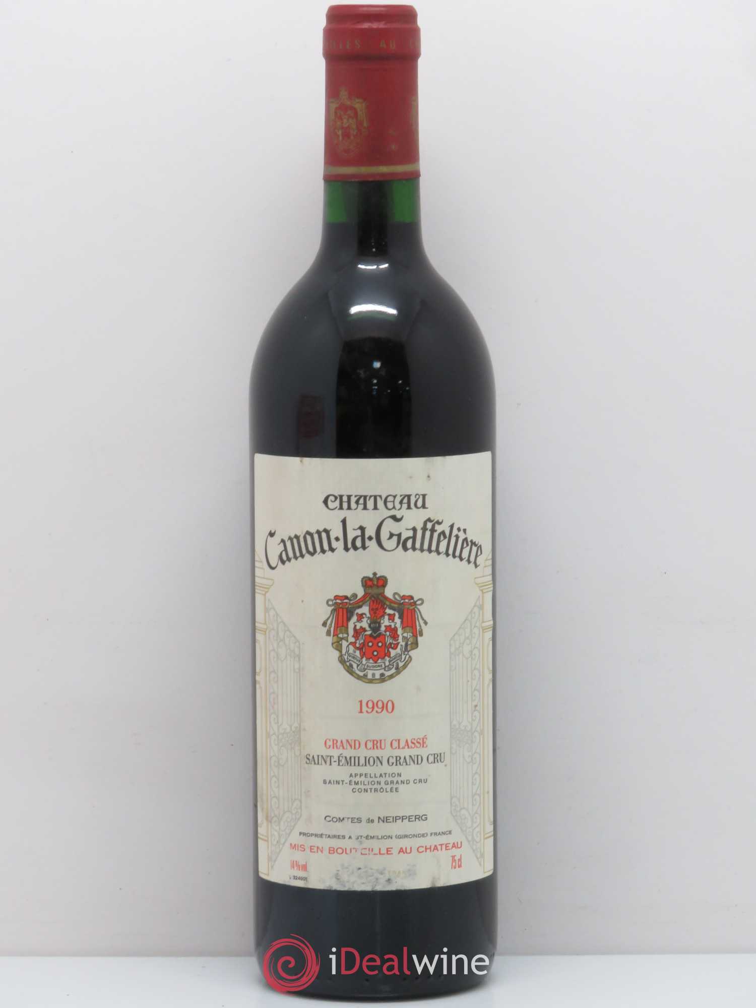 Château Canon la Gaffelière 1er Grand Cru Classé B 1990 - Lot de 1 bouteille - 0