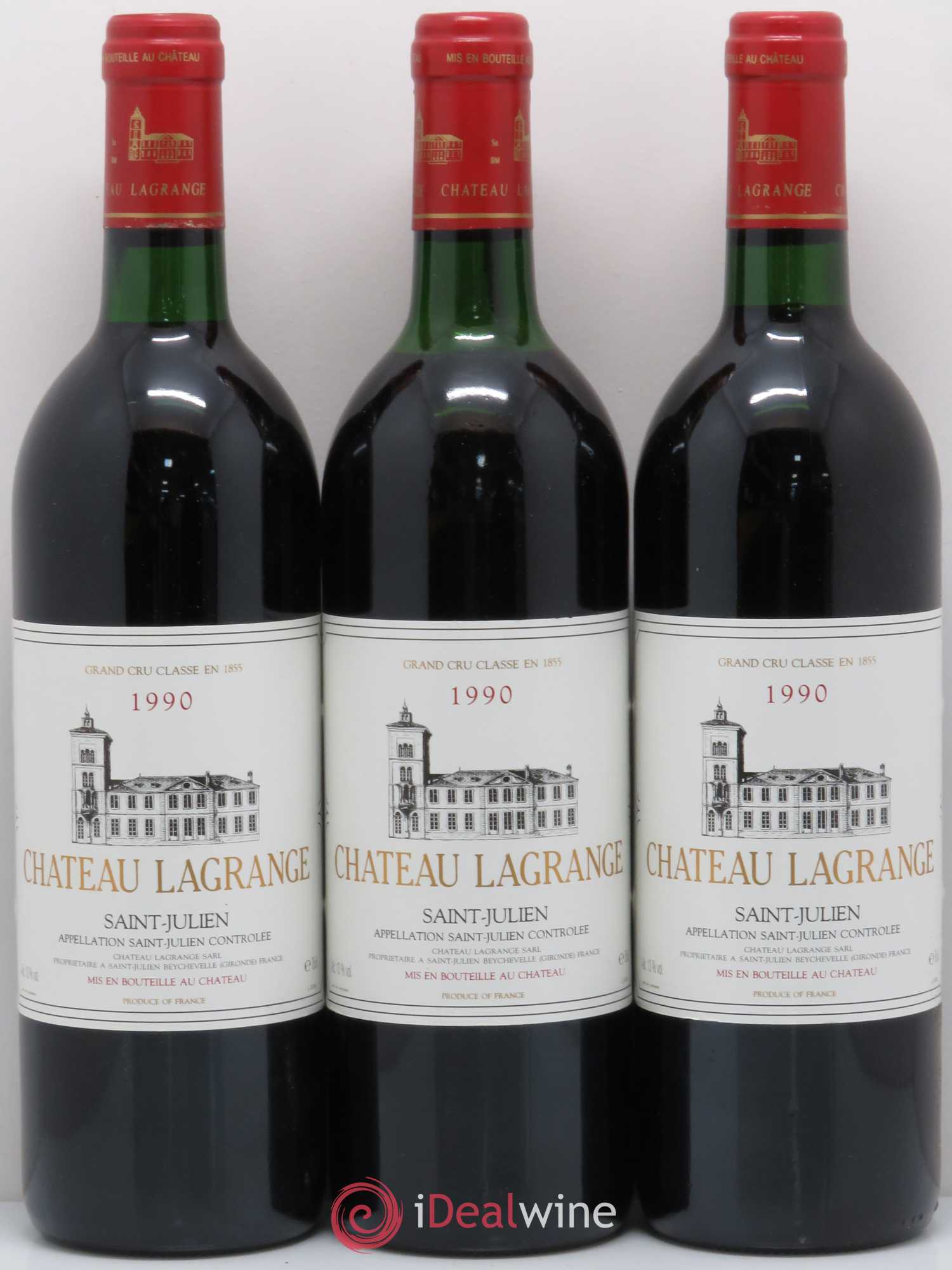 Château Lagrange 3ème Grand Cru Classé 1990 - Lot de 12 bouteilles - 3