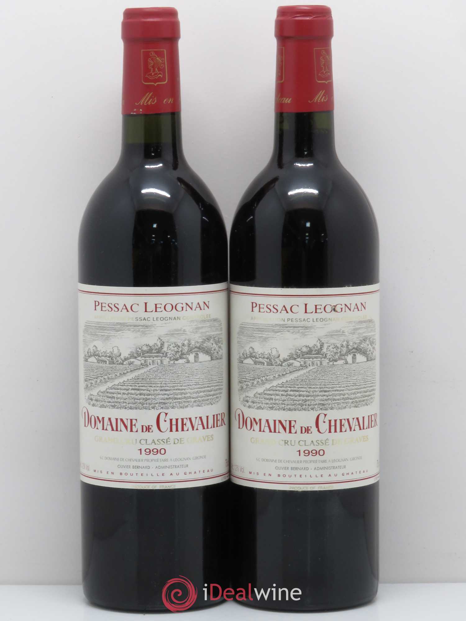 Domaine de Chevalier Cru Classé de Graves 1990 - Lot de 5 bouteilles - 2