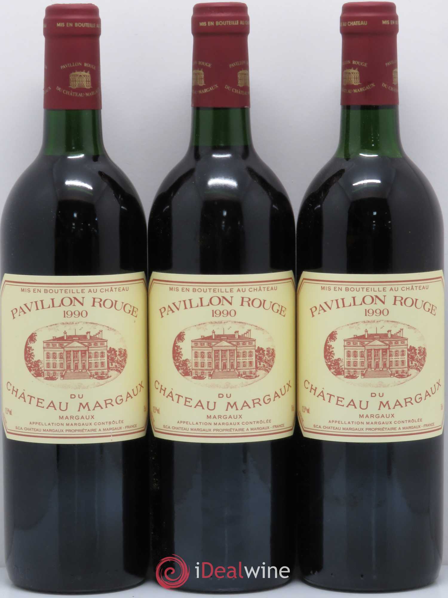 Pavillon Rouge du Château Margaux Second Vin 1990 - Lot de 12 bouteilles - 3