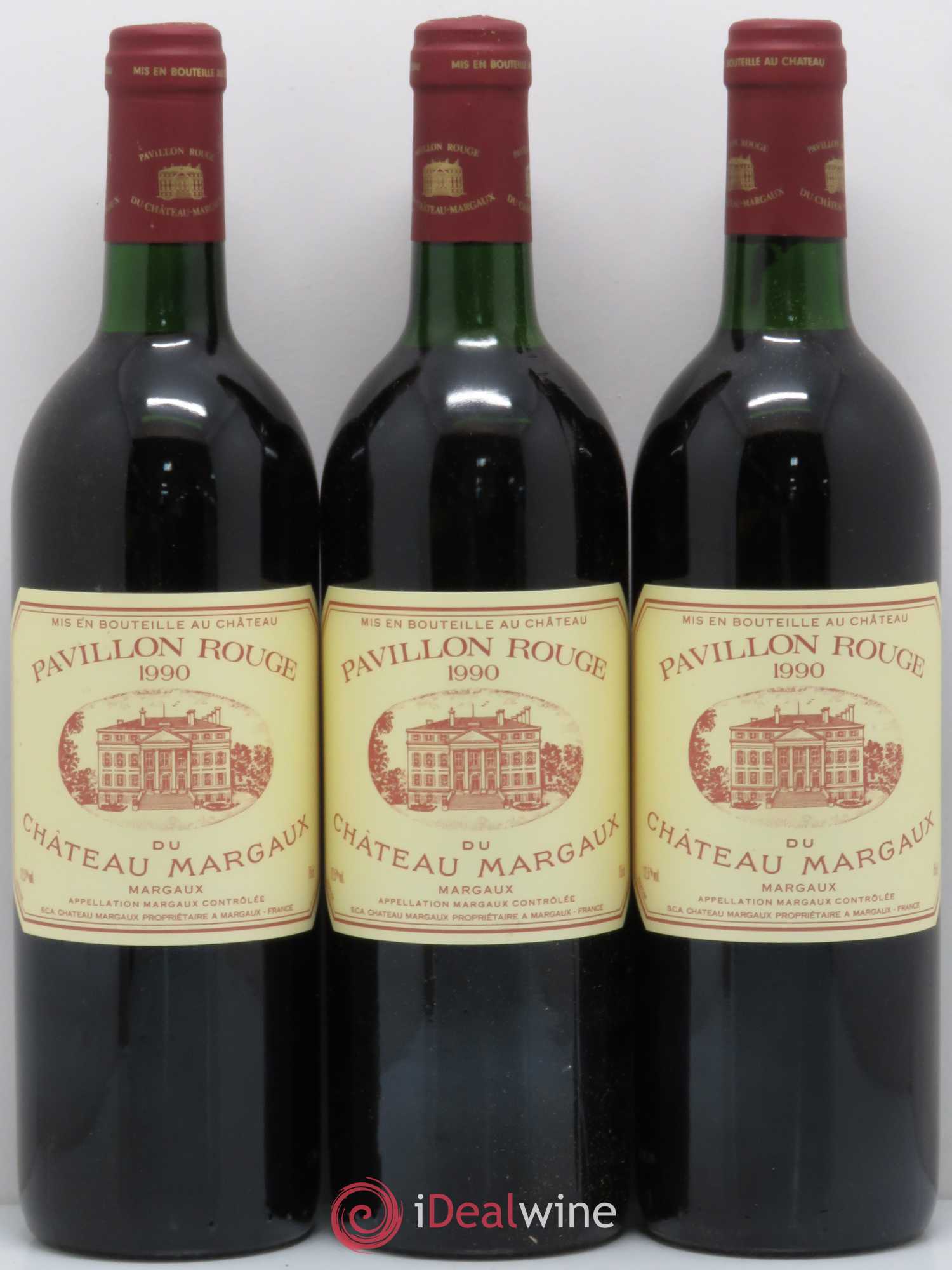 Pavillon Rouge du Château Margaux Second Vin 1990 - Lot de 12 bouteilles - 4