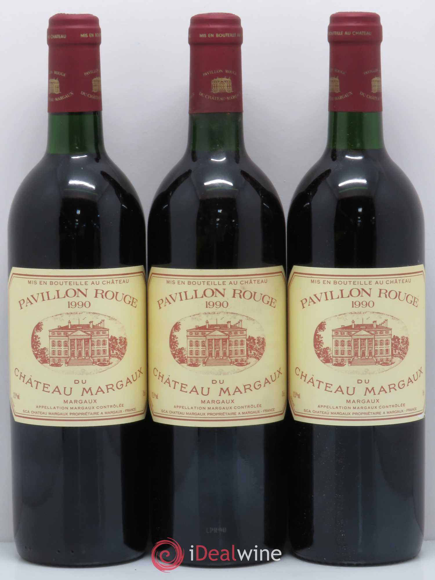 Pavillon Rouge du Château Margaux Second Vin 1990 - Lot de 12 bouteilles - 3