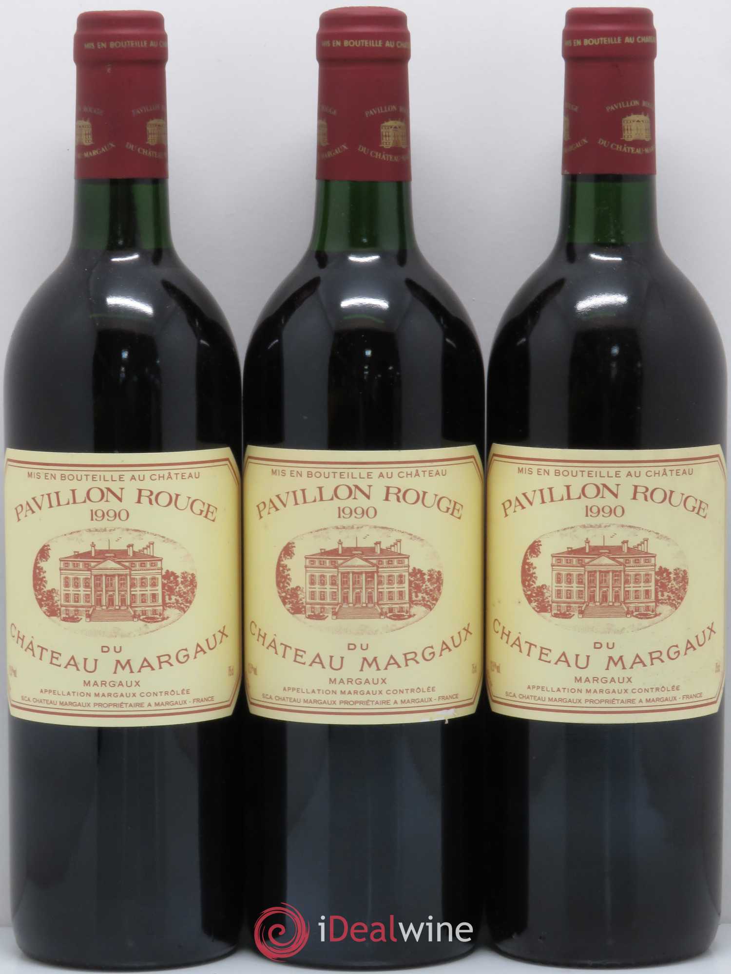 Pavillon Rouge du Château Margaux Second Vin 1990 - Lot de 12 bouteilles - 4