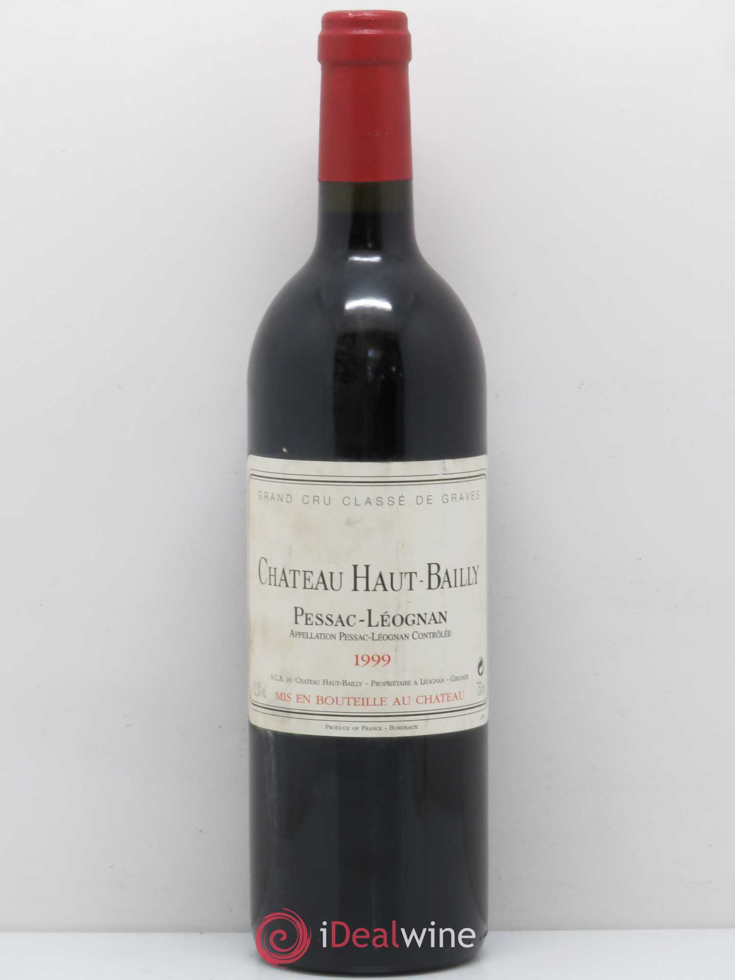 Château Haut-Bailly Cru Classé de Graves 1999 - Lot de 1 bouteille - 0