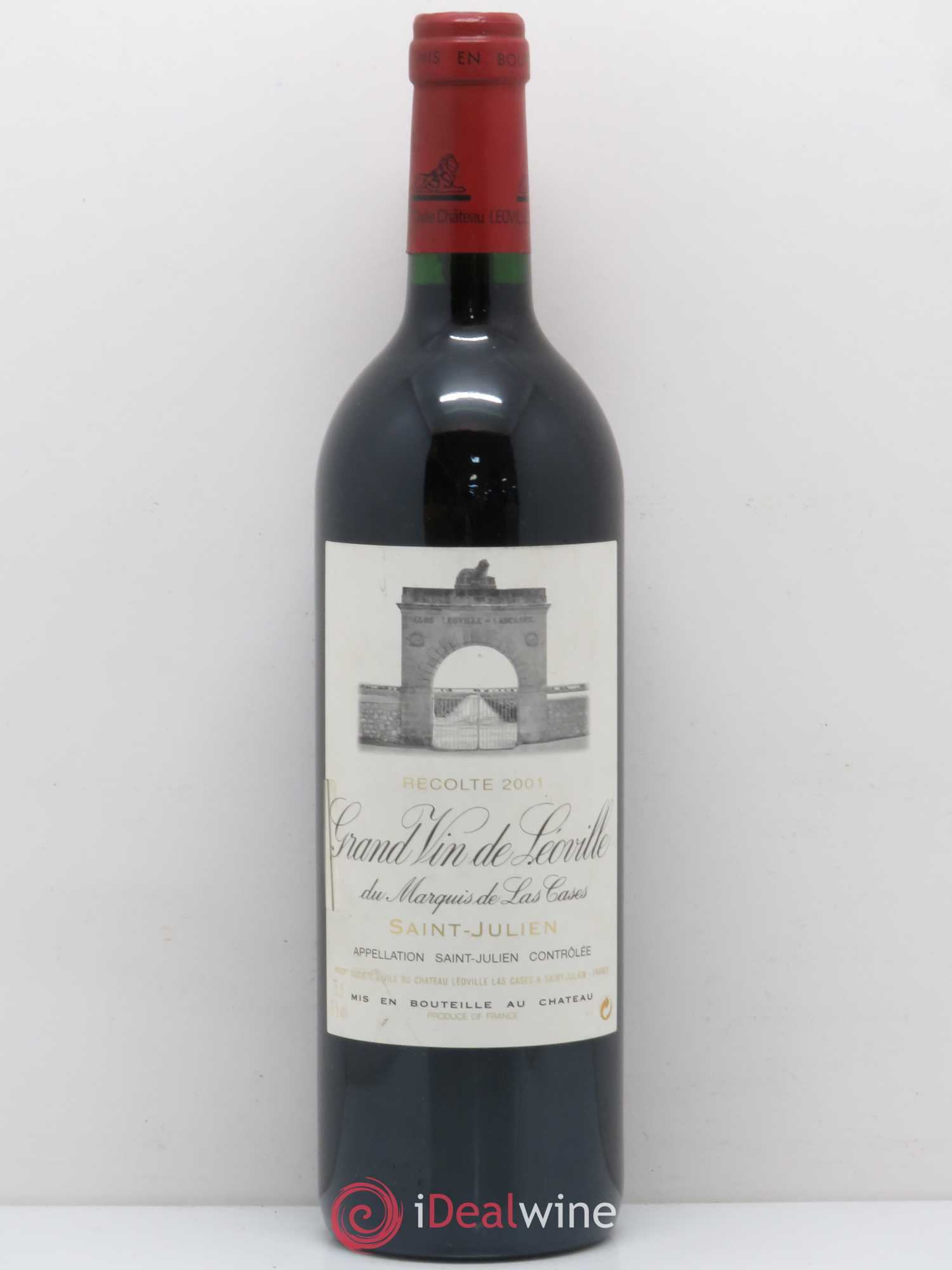 Château Léoville Las Cases 2ème Grand Cru Classé 2001 - Lot de 1 bouteille - 0