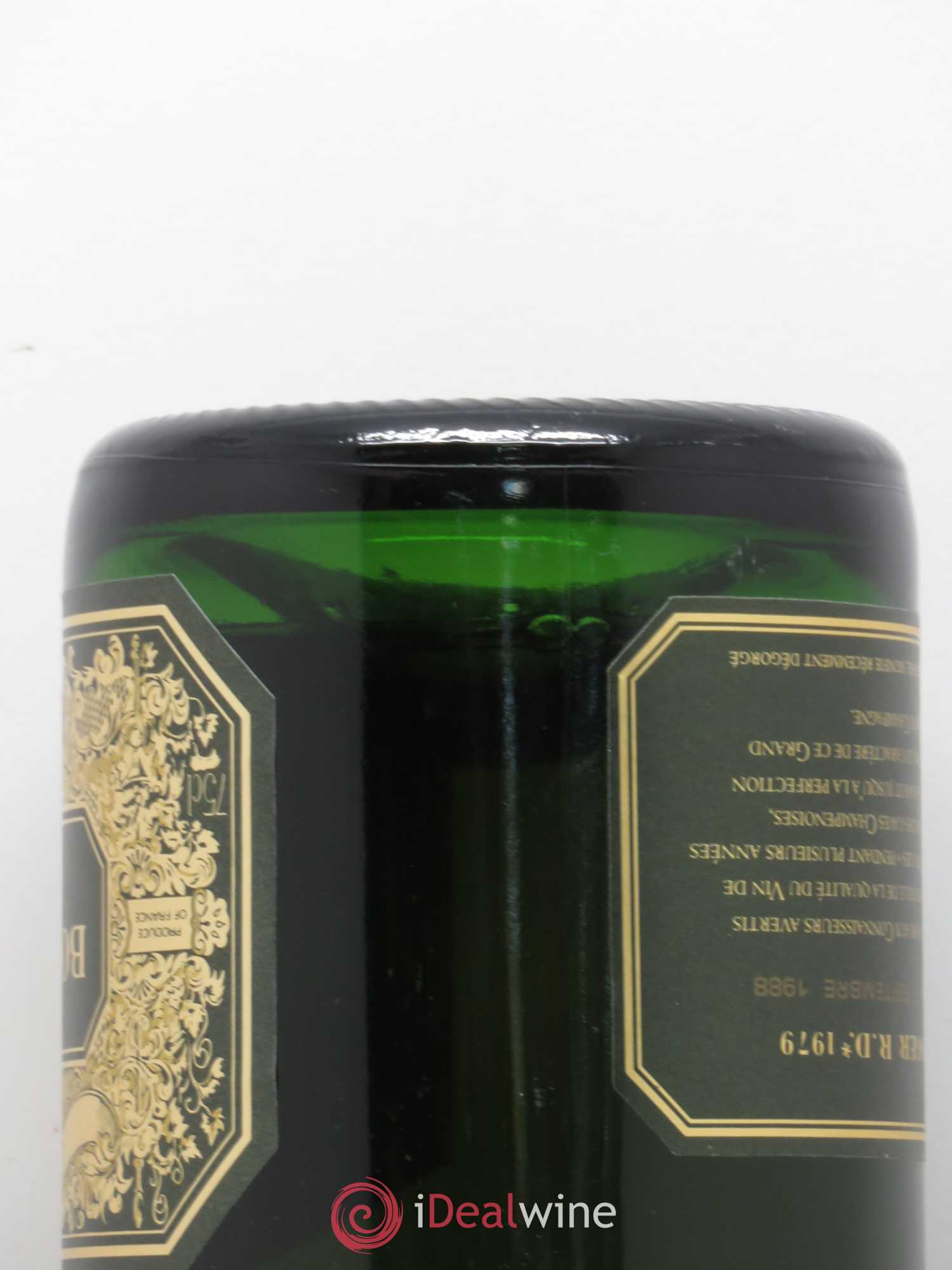 R.D. Extra-Brut Bollinger 1979 - Lot de 1 bouteille - 2