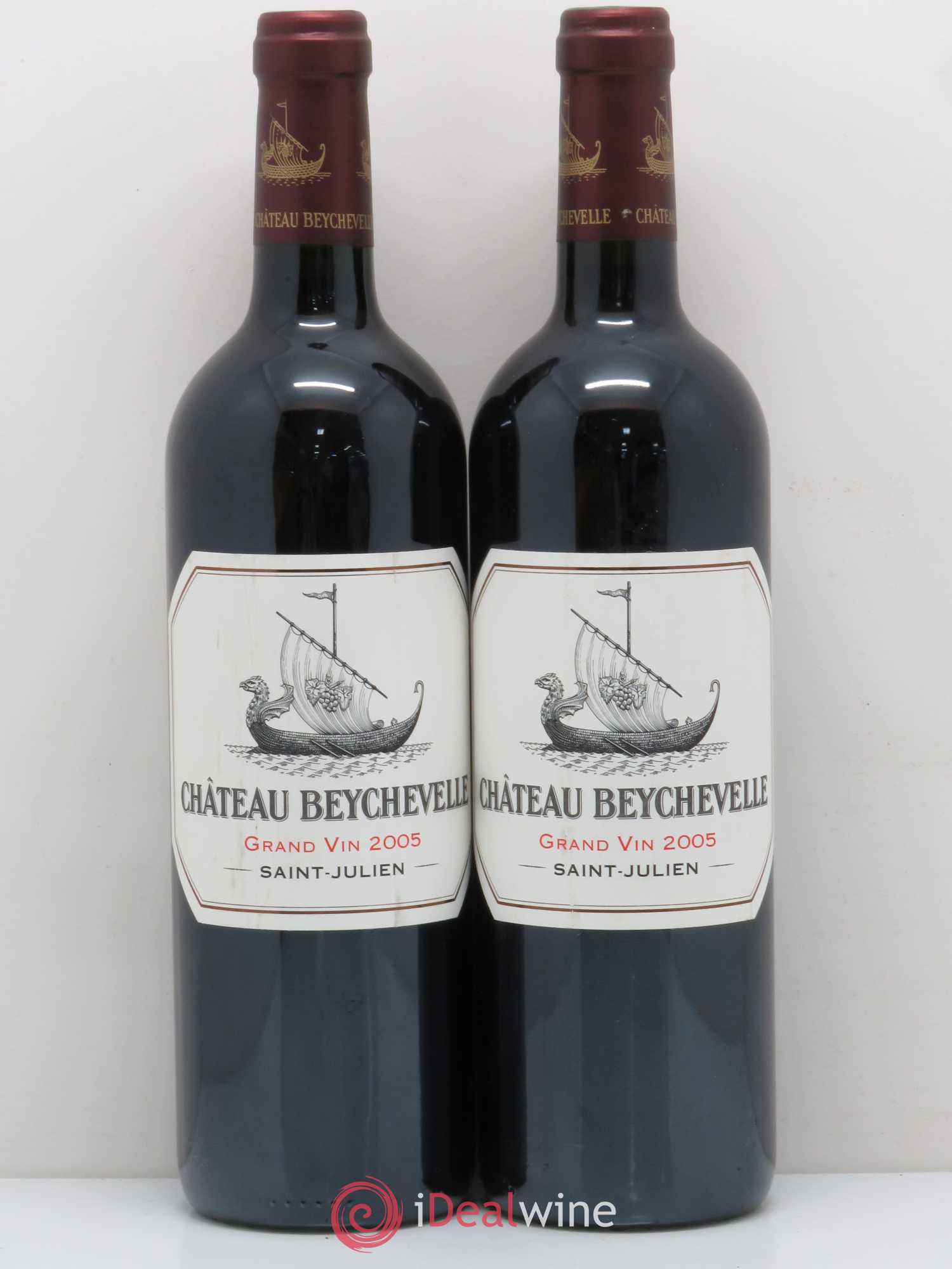 Château Beychevelle 4ème Grand Cru Classé 2005 - Lot de 2 bouteilles - 0