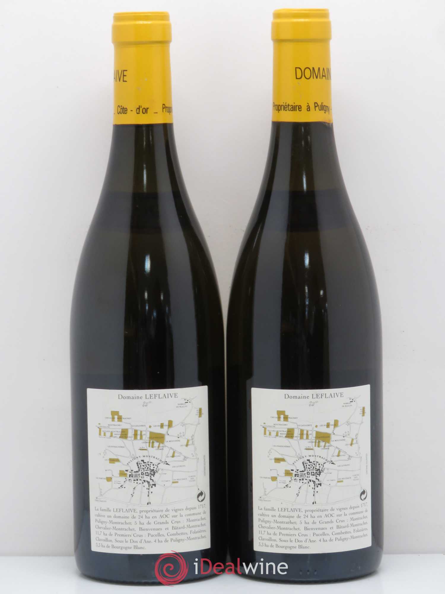 Puligny-Montrachet 1er Cru Clavoillon Leflaive (Domaine) 2005 - Lot de 2 bouteilles - 1