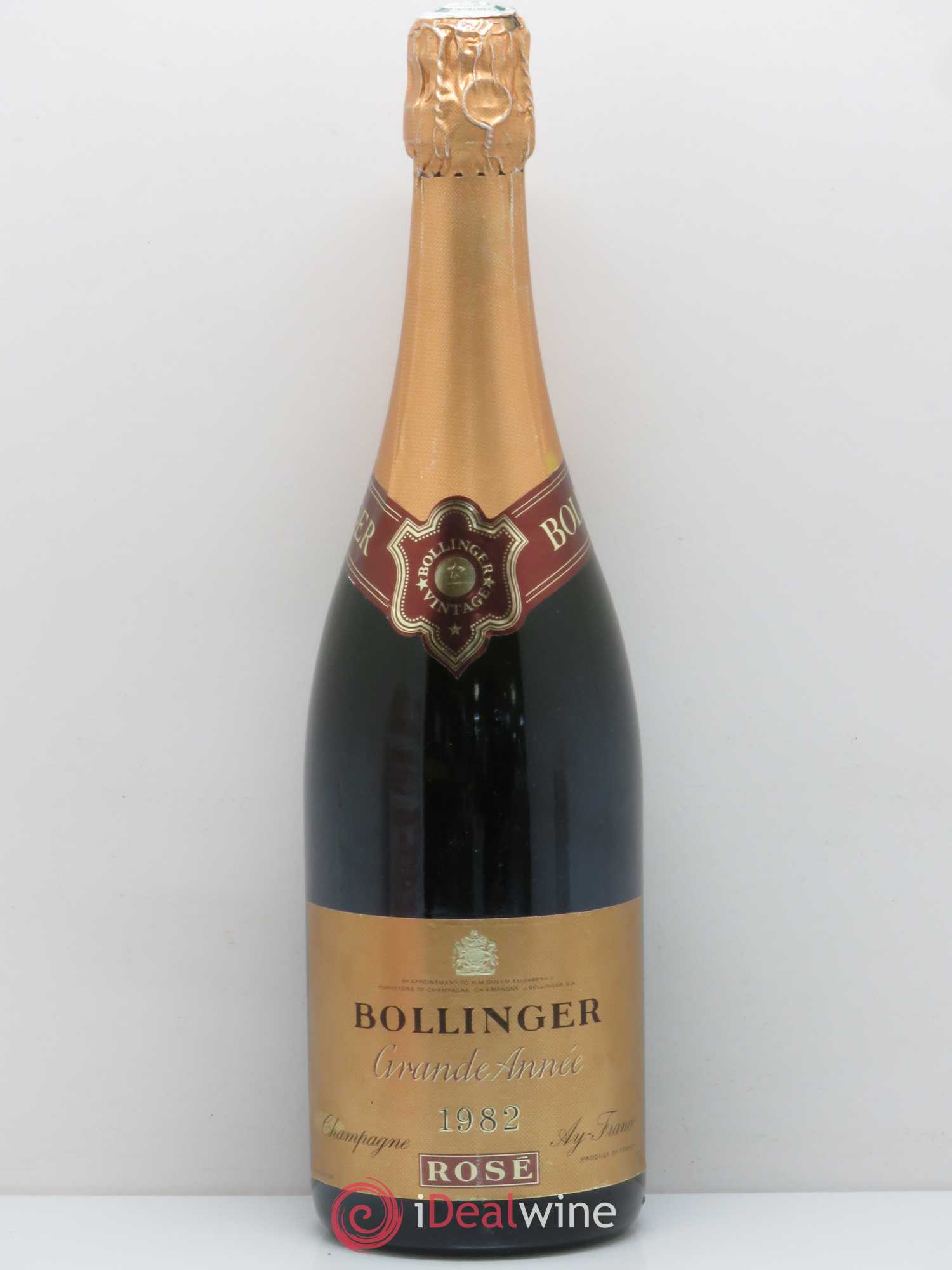 Grande Année Brut Bollinger 1982 - Lot de 1 bouteille - 0