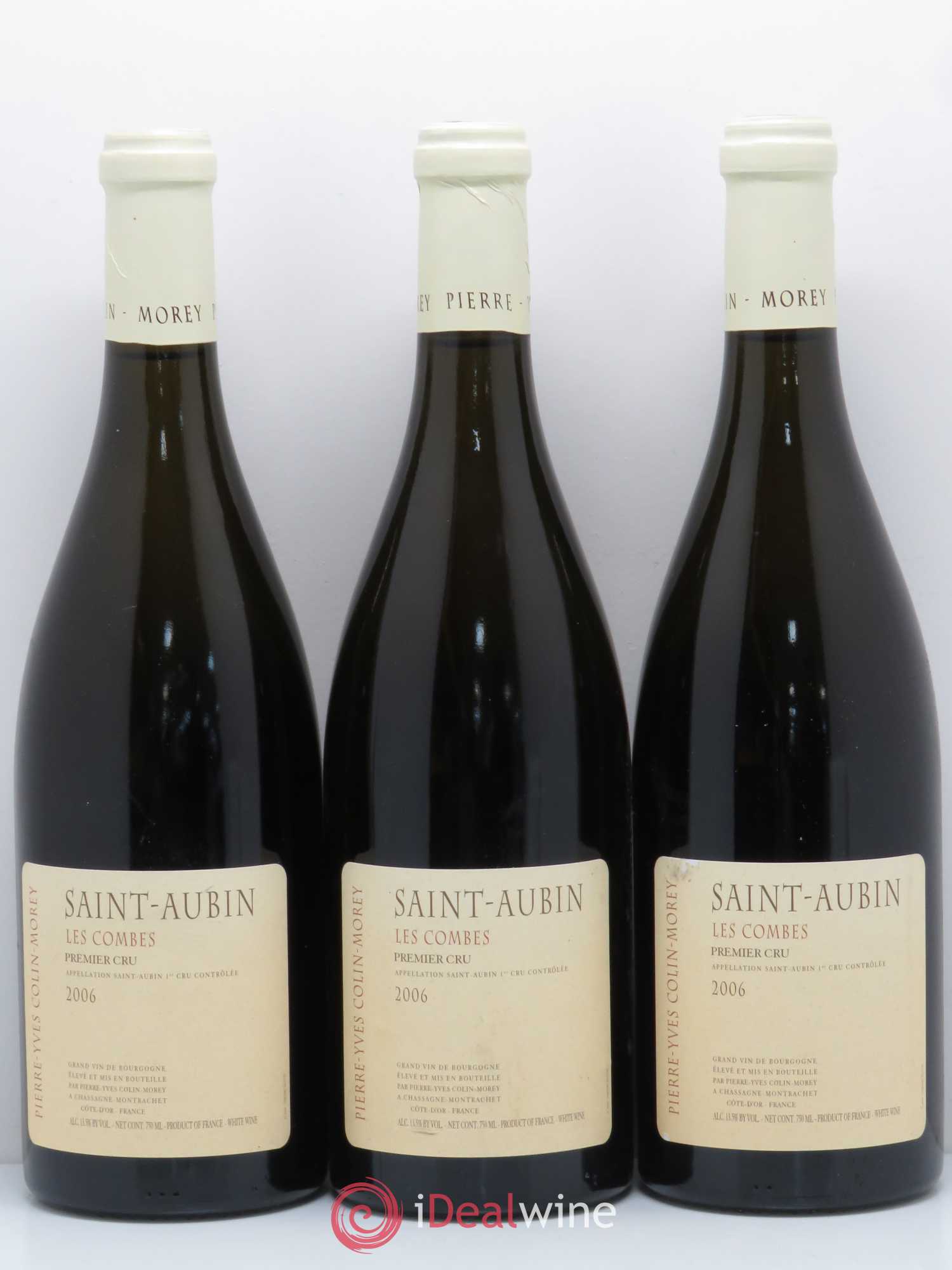 Saint-Aubin 1er Cru Les Combes Morey-Blanc 2006 - Lot de 3 bouteilles - 0