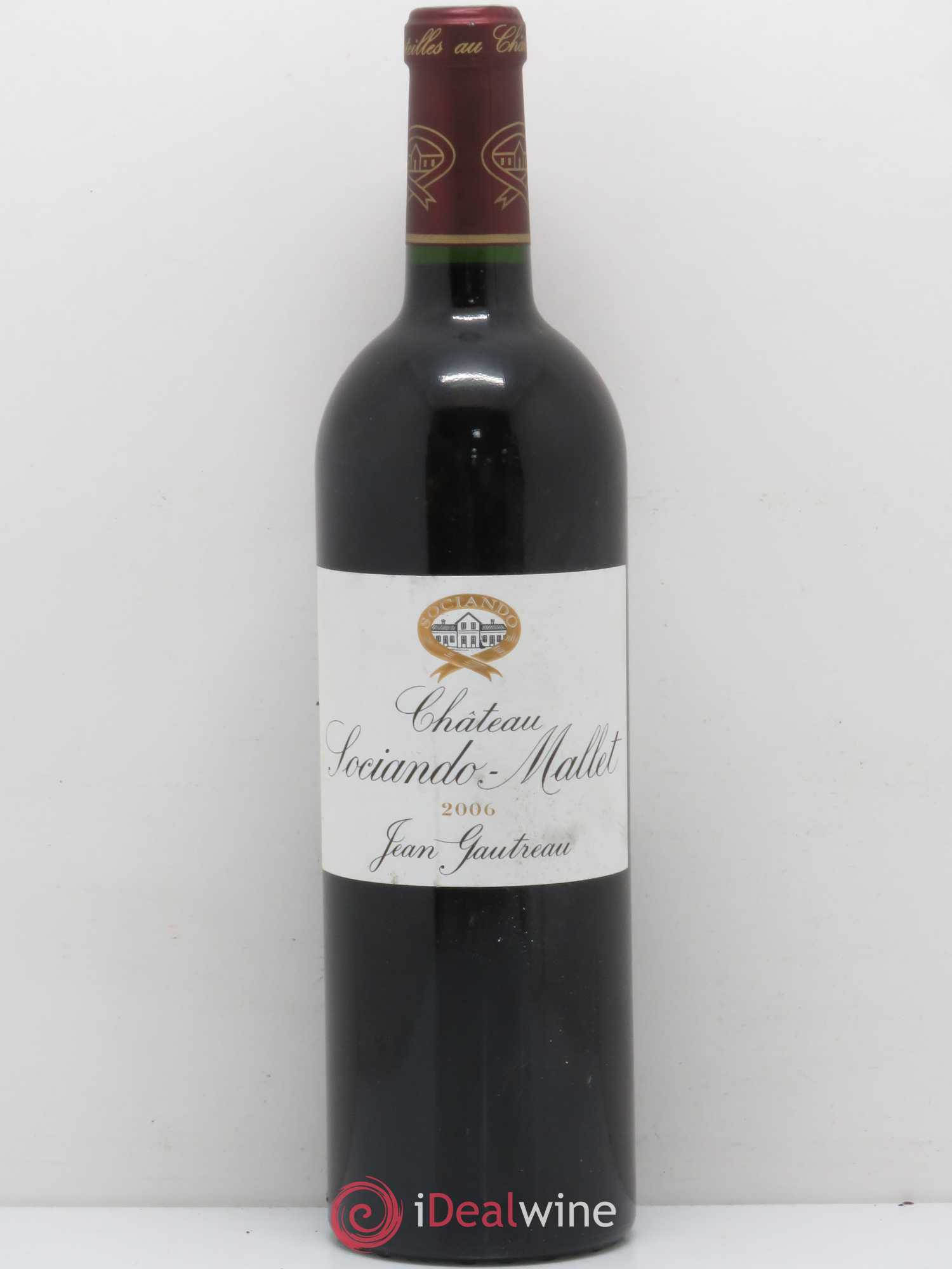 Château Sociando Mallet 2006 - Lot de 1 bouteille - 0