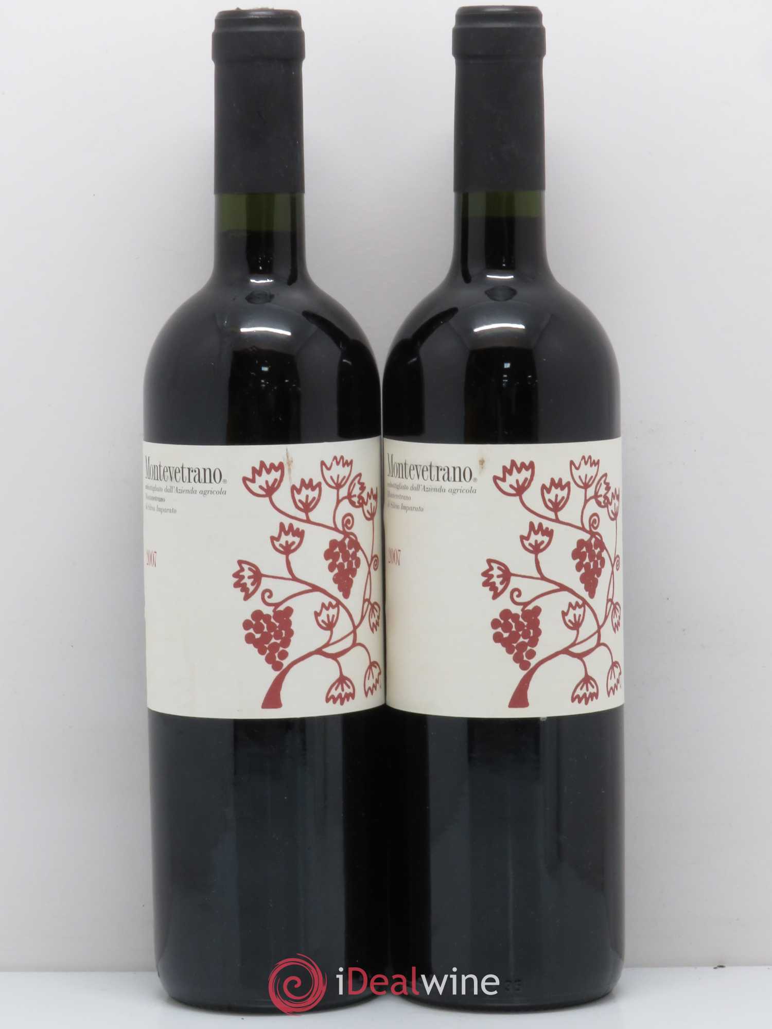 Colli Di Salerno Montevetrano IGT Silvia Imparato 2007 - Lot de 2 bouteilles - 0