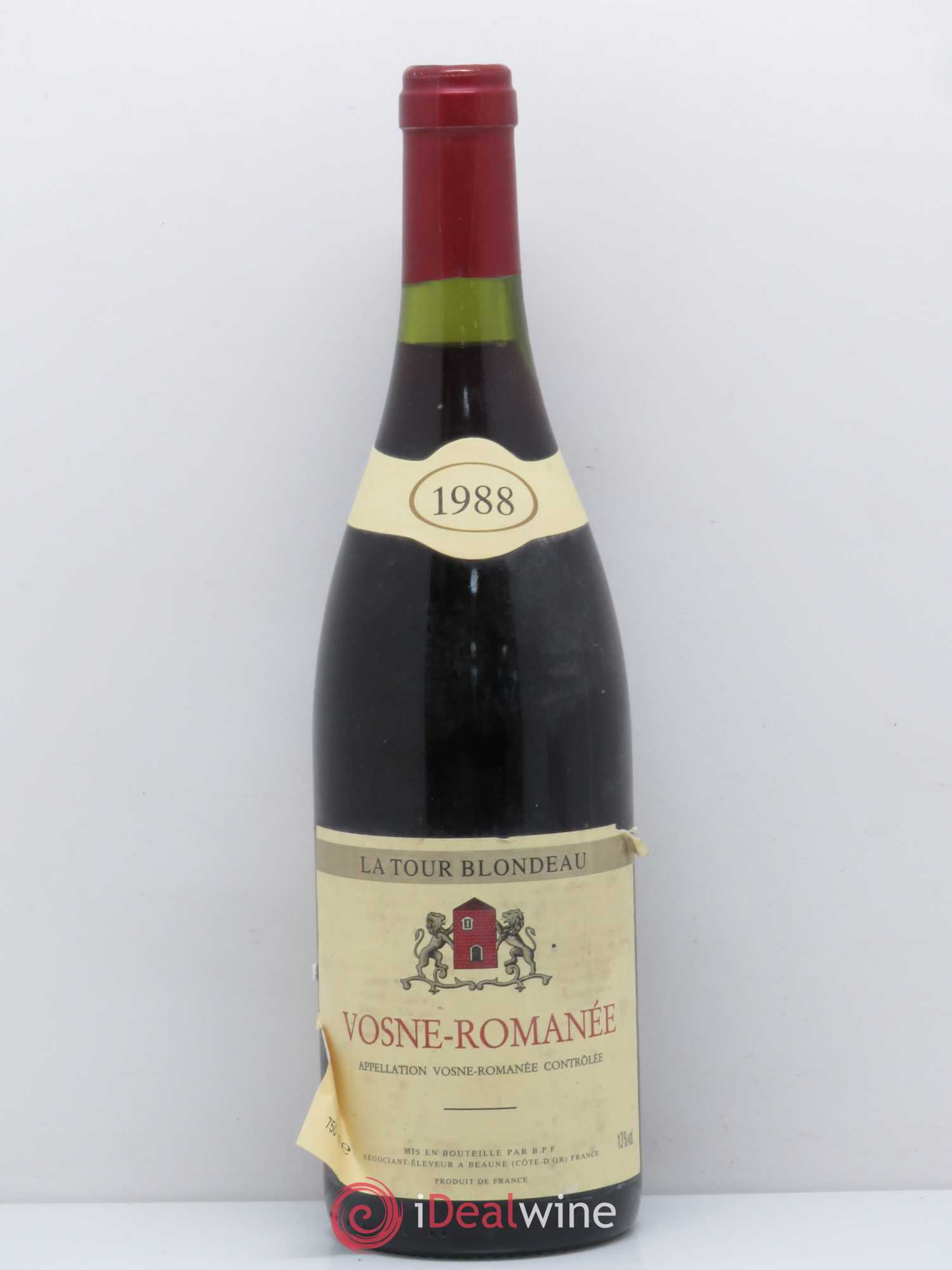Vosne-Romanée 1988 - Posten von 1 Flasche - 0