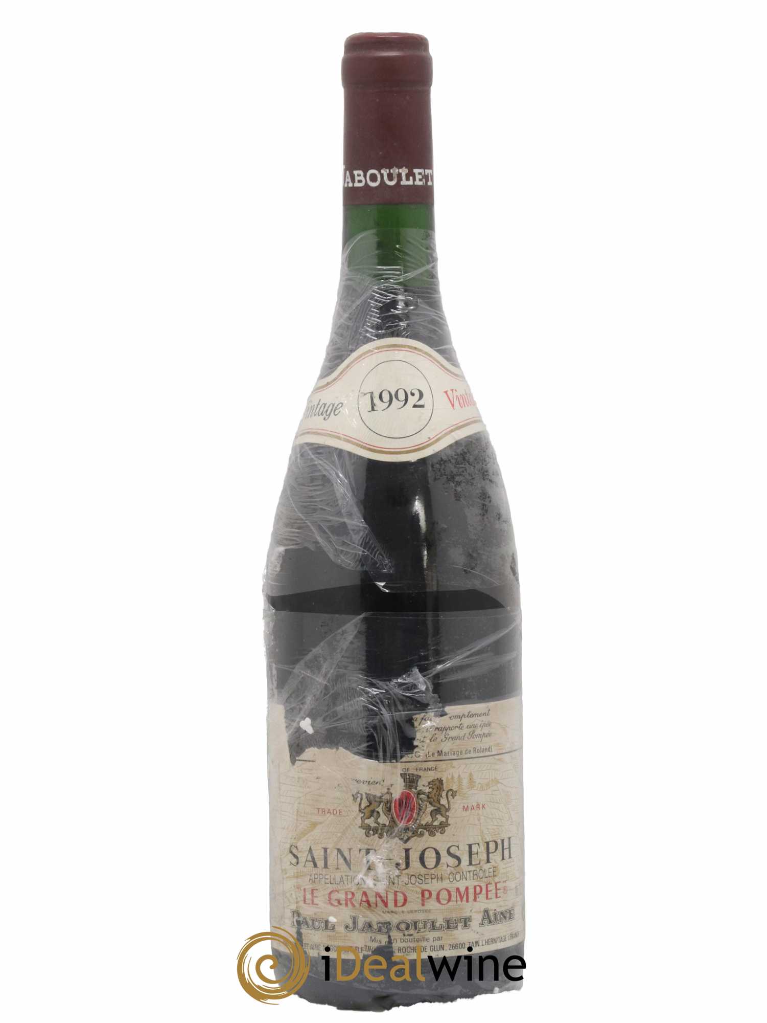 Saint-Joseph Le Grand Pompée Paul Jaboulet Ainé 1992 - Lot of 1 bottle - 0