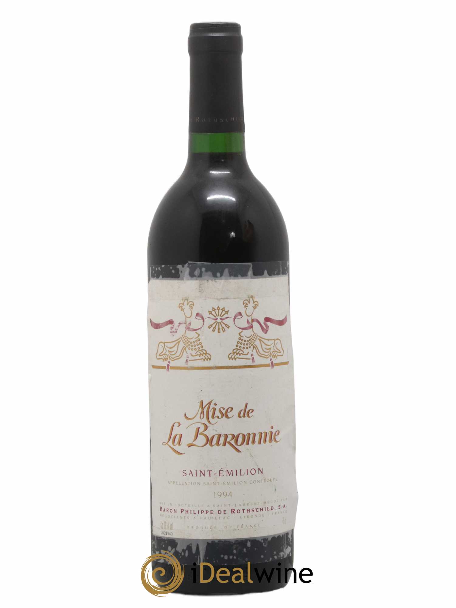Saint-Émilion Mise De La Baronnie (sans prix de réserve) (sans prix de réserve) 1994 - Posten von 1 Flasche - 0