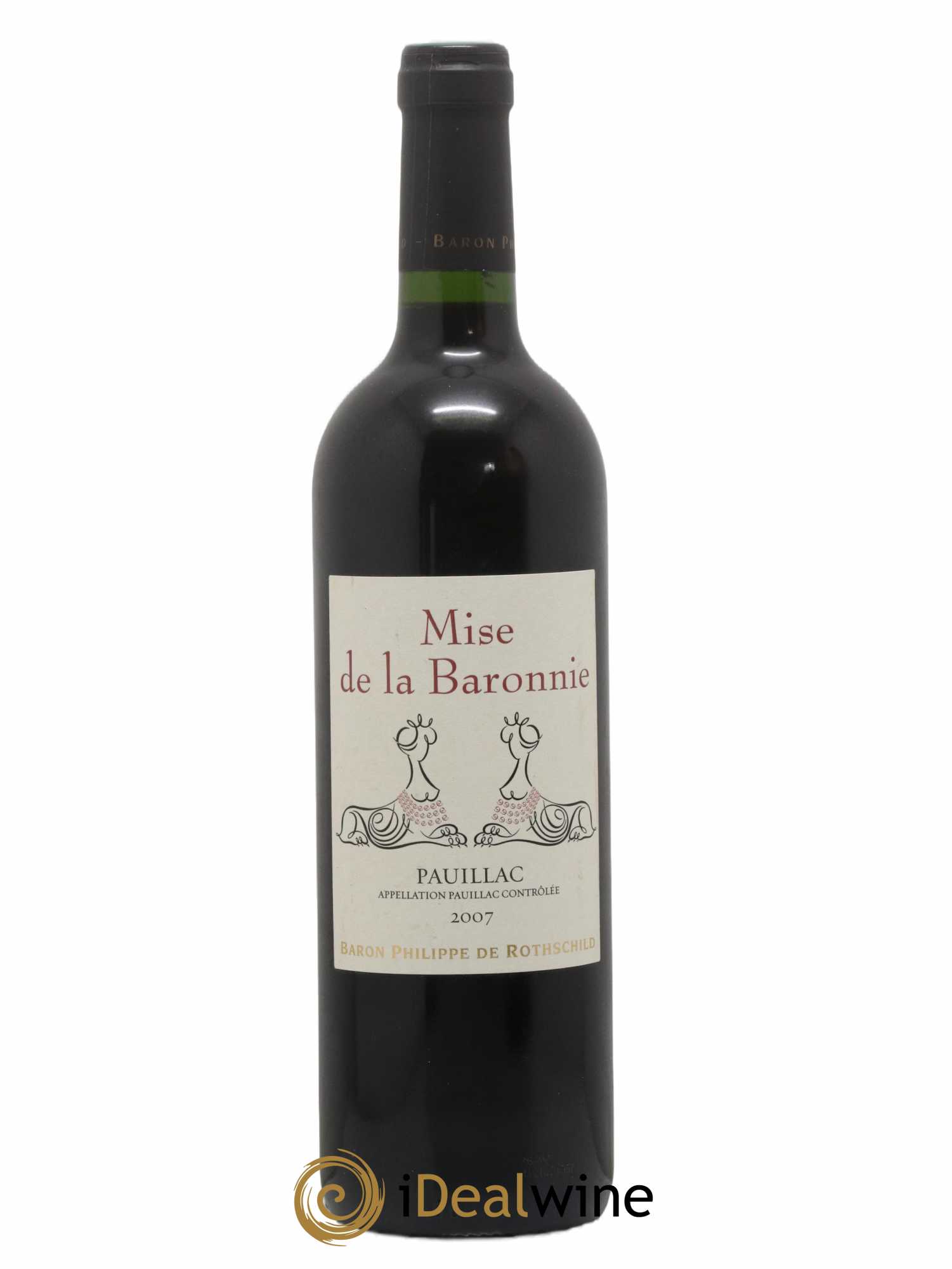 Pauillac Mise De La Baronnie 2007 - Lot de 1 bouteille - 0