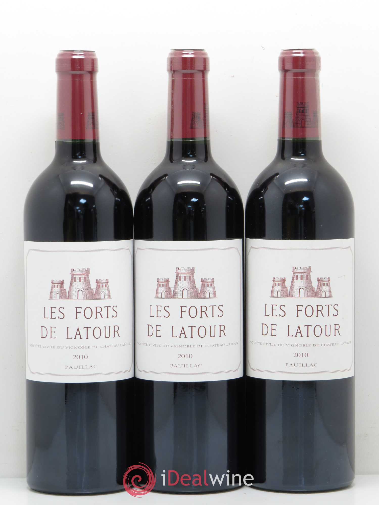 Les Forts de Latour Second Vin 2010 - Lot de 6 bouteilles - 1