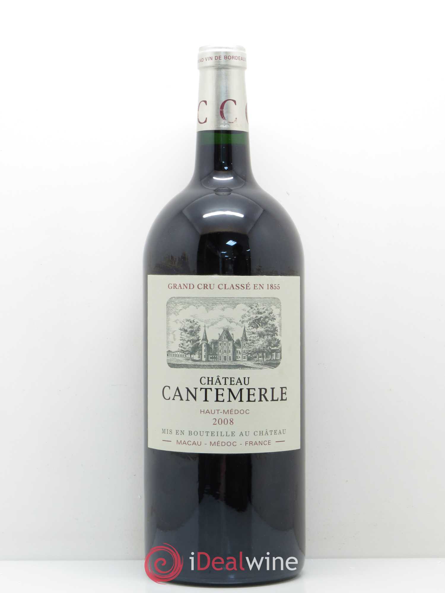 Château Cantemerle 5ème Grand Cru Classé 2008 - Lotto di 1 jéroboam - 0