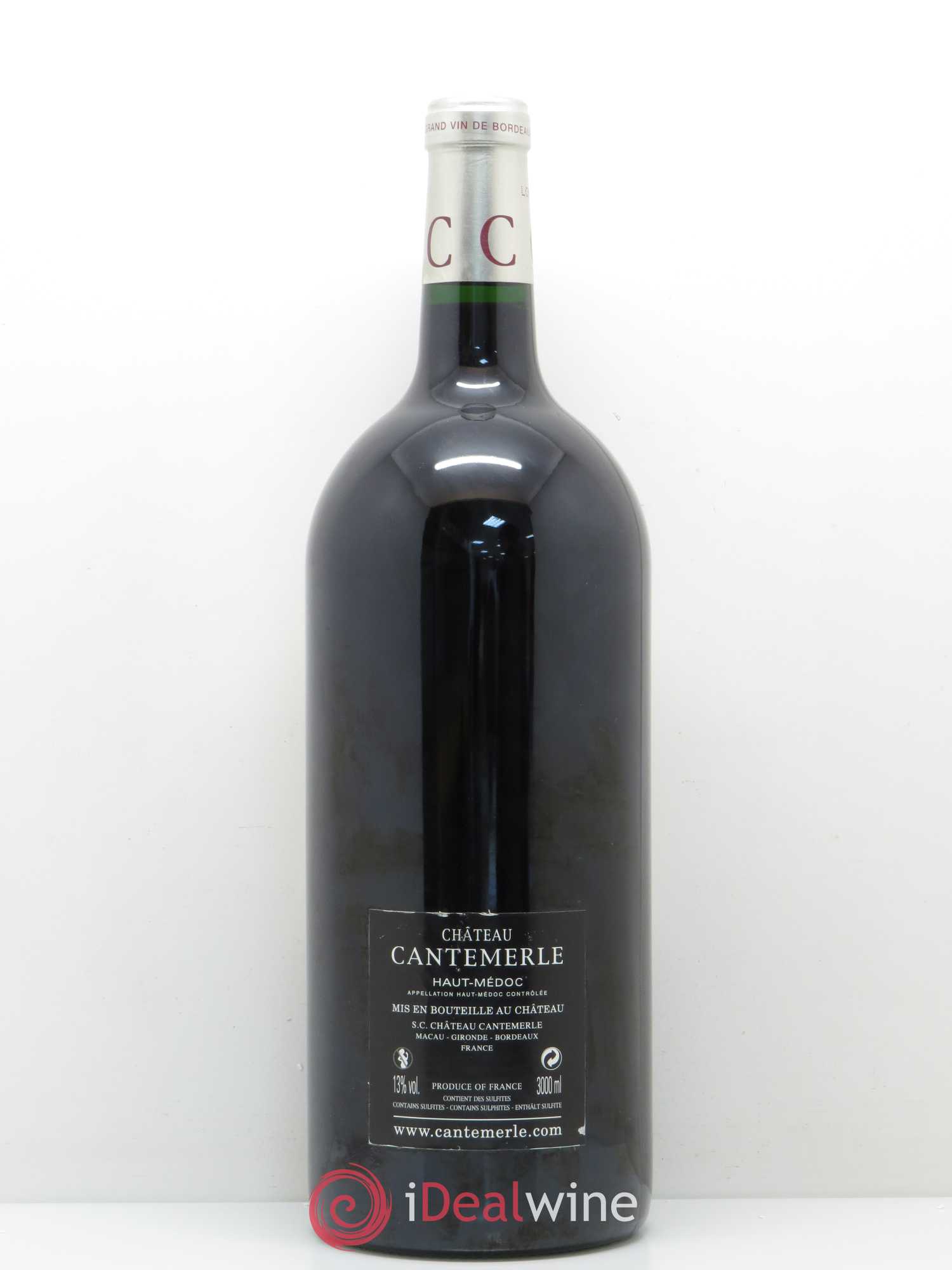 Château Cantemerle 5ème Grand Cru Classé 2008 - Lot de 1 double magnum - 1