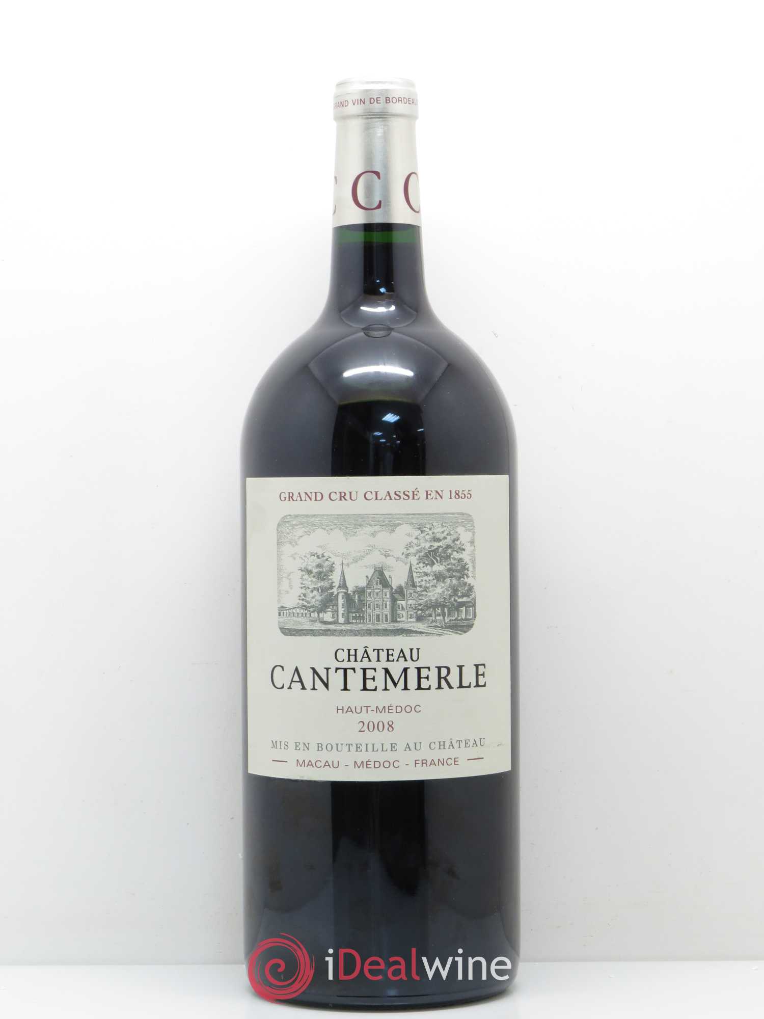 Château Cantemerle 5ème Grand Cru Classé 2008 - Lot de 1 double magnum - 0