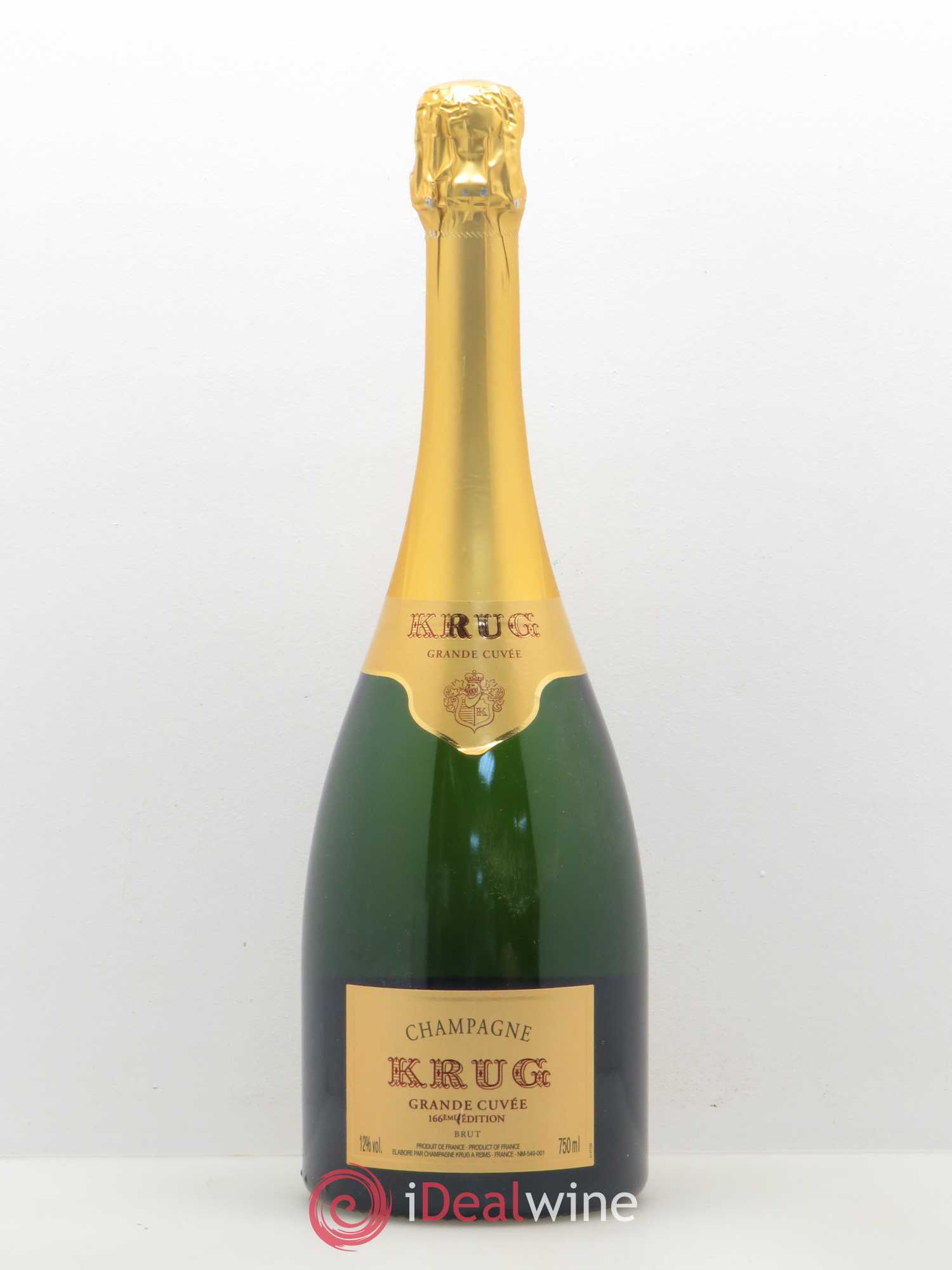 Grande Cuvée Brut Krug - Lot de 1 bouteille - 0