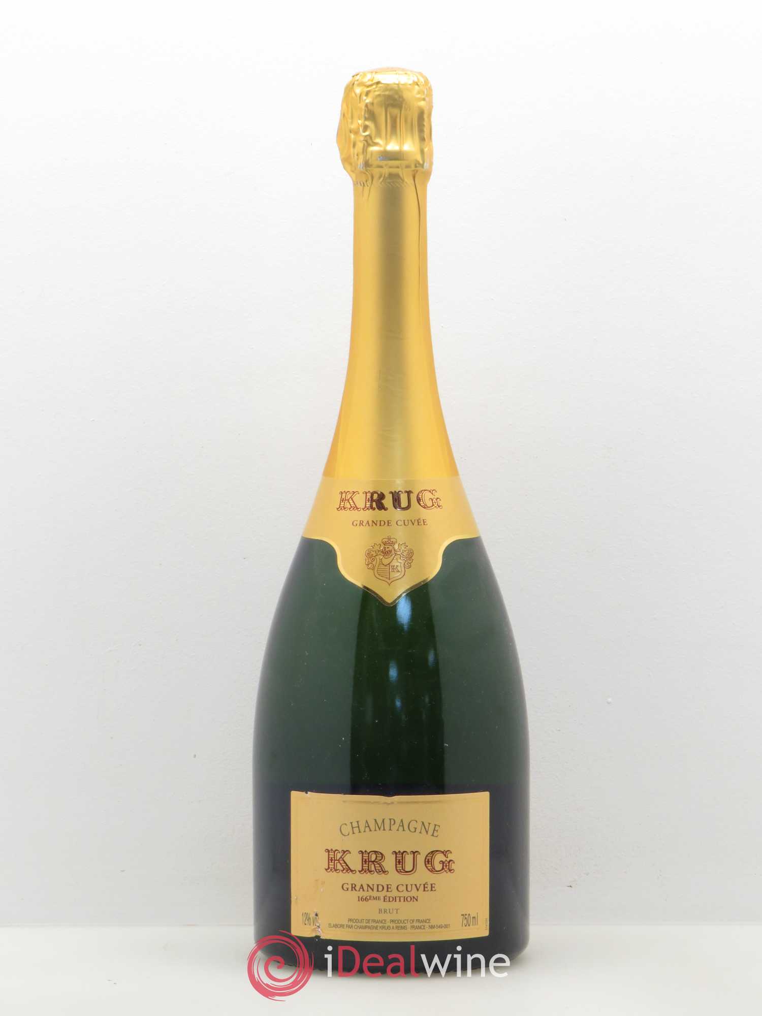 Grande Cuvée Brut Krug - Lot de 1 bouteille - 0