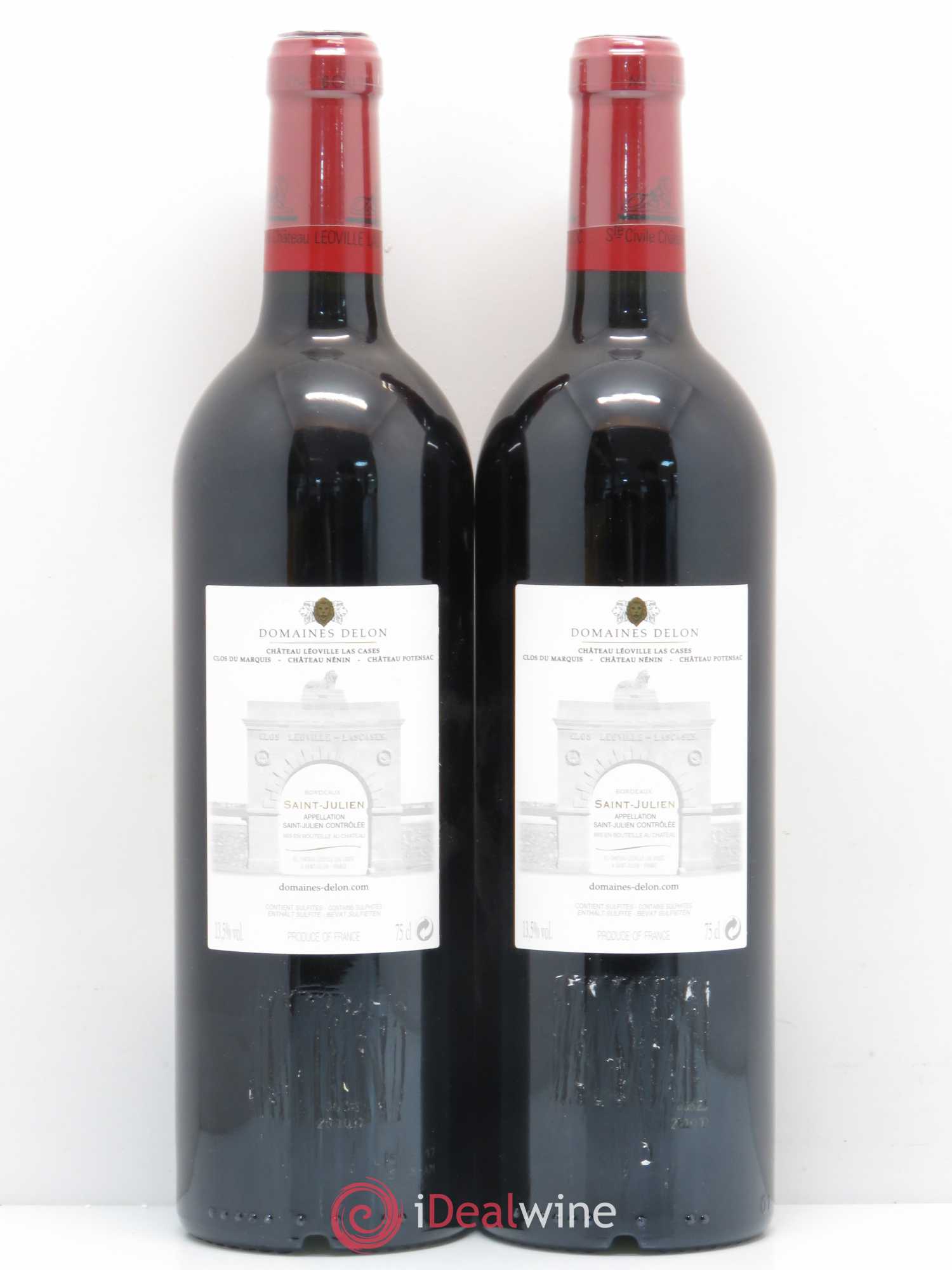 Château Léoville Las Cases 2ème Grand Cru Classé 2015 - Lot de 2 bouteilles - 1