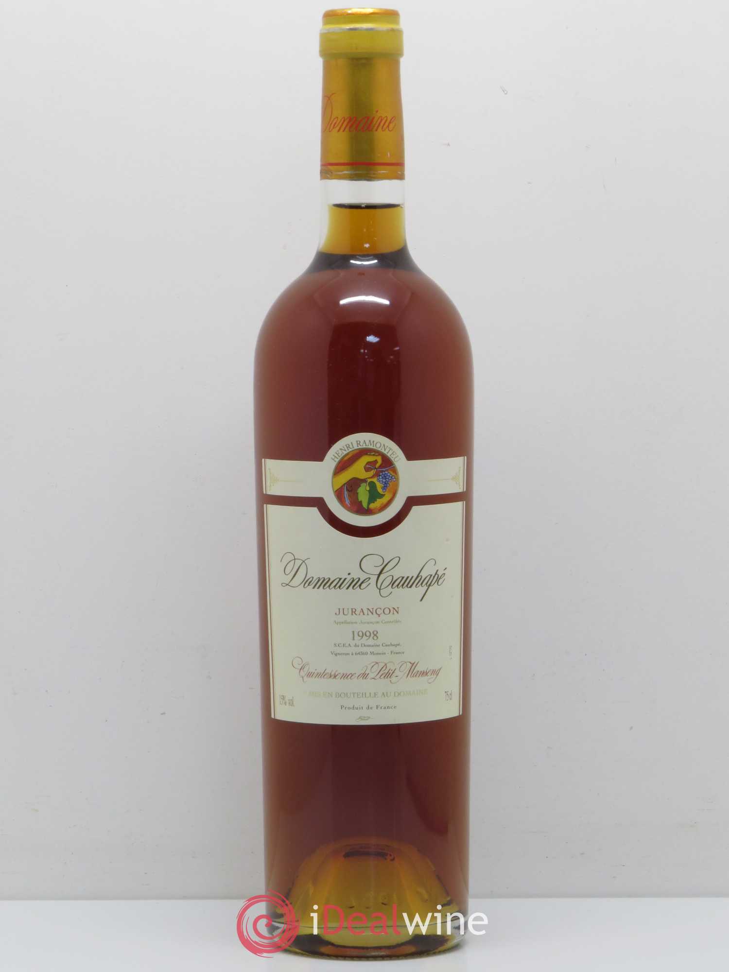 Jurançon Quintessence du Petit Manseng Cauhapé 1998 - Lotto di 1 bottiglia - 0