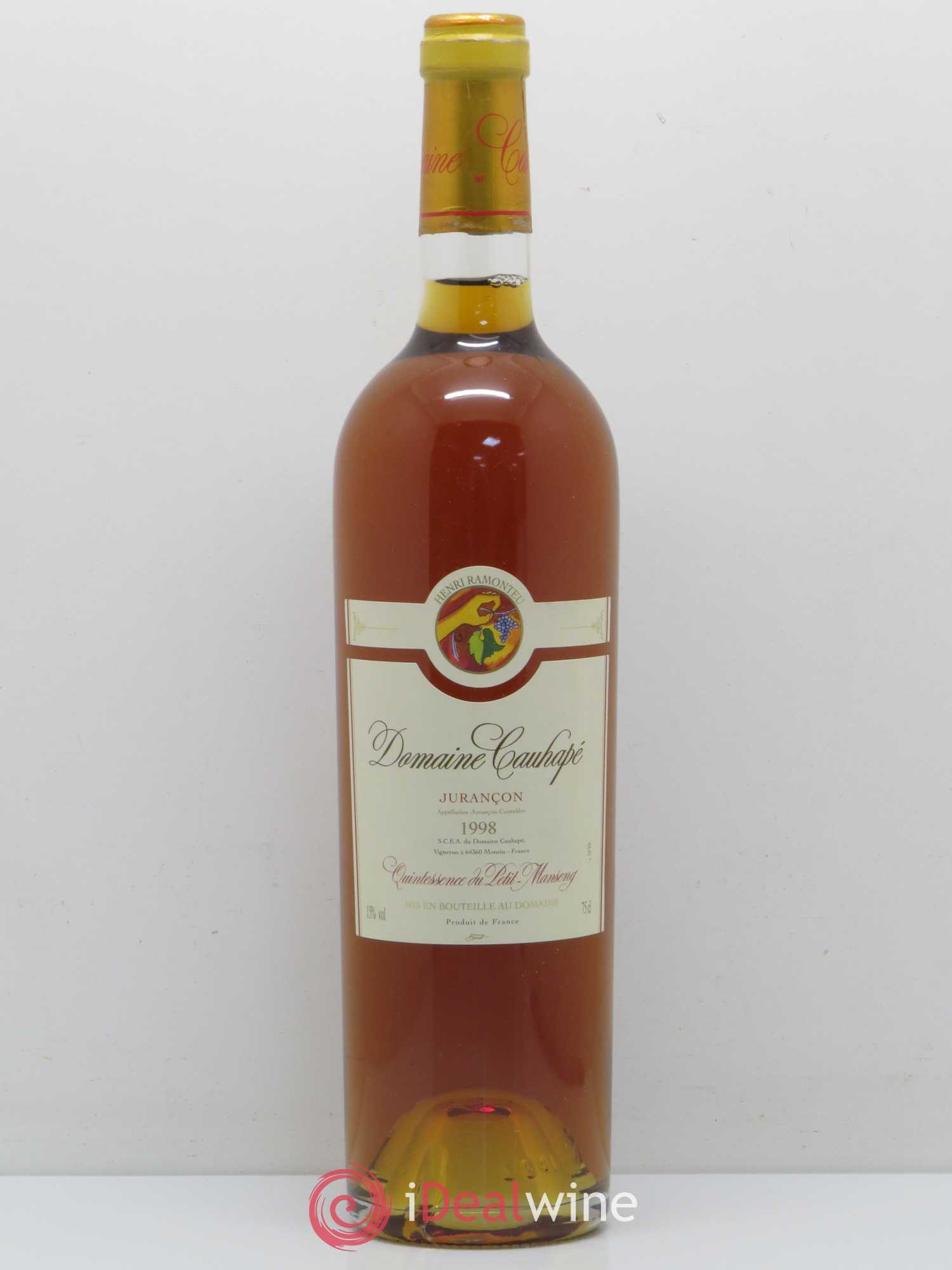 Jurançon Quintessence du Petit Manseng Cauhapé 1998 - Lotto di 1 bottiglia - 0