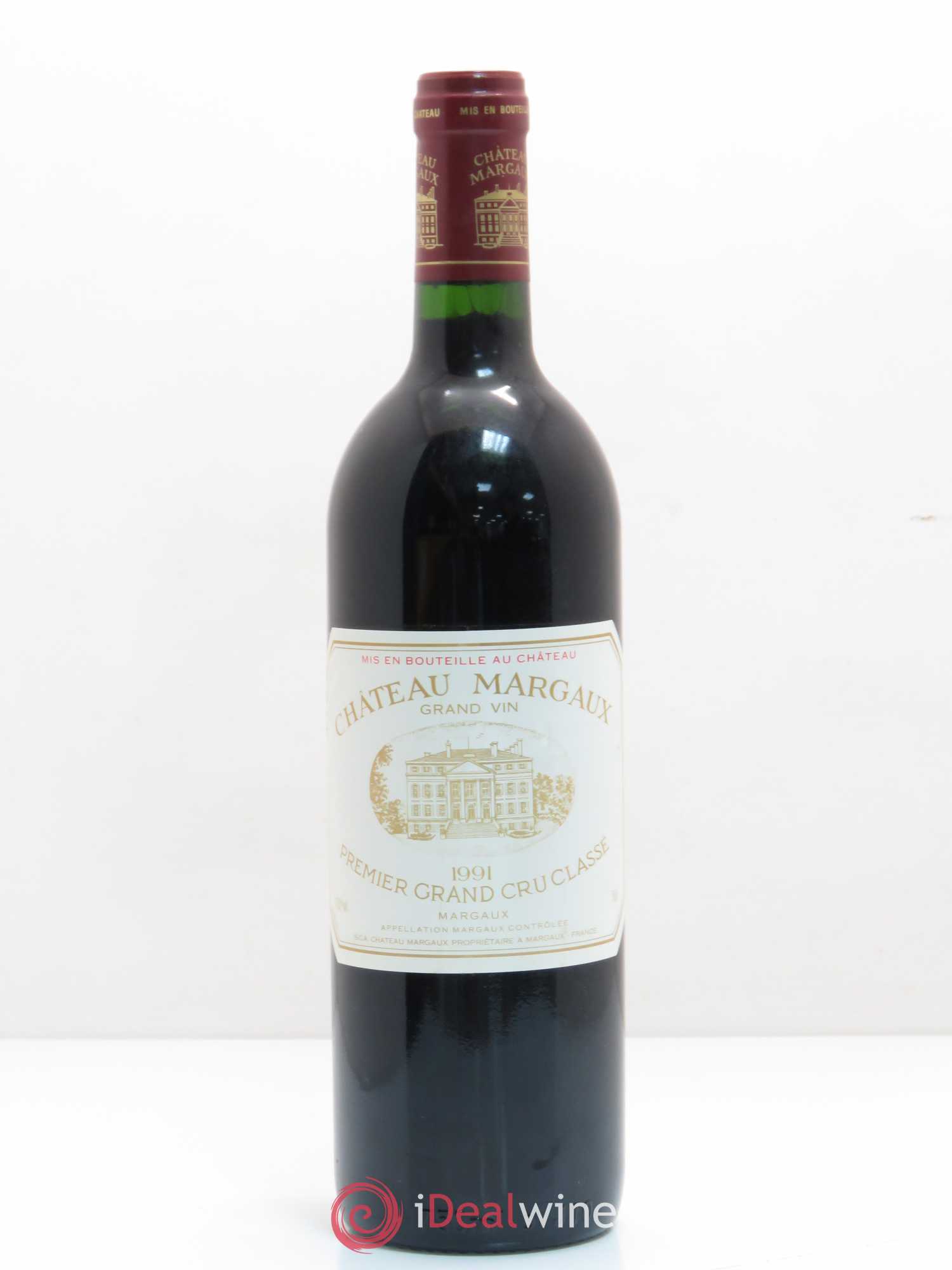 Château Margaux 1er Grand Cru Classé 1991 - Lot de 1 bouteille - 0