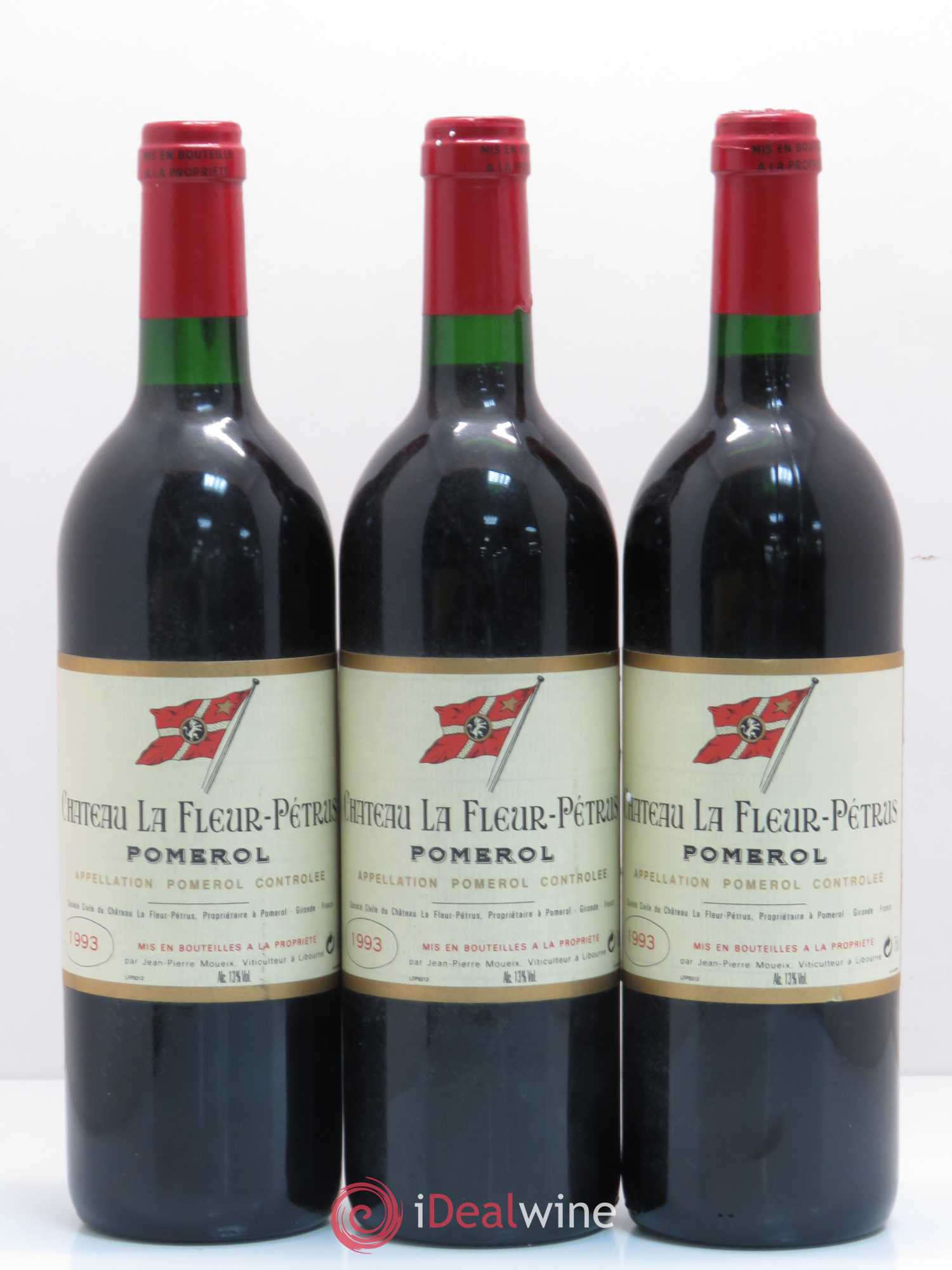 Château la Fleur Petrus 1993 - Lot de 3 bouteilles - 0