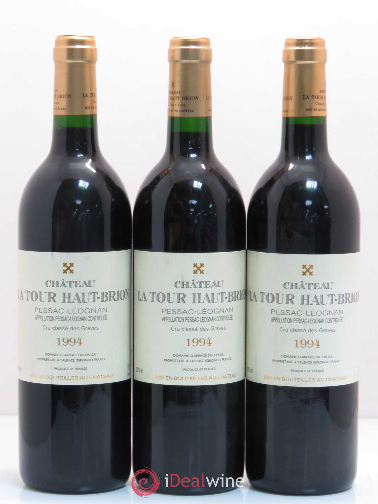 Château la Tour Haut-Brion Cru Classé de Graves 1994 - Lot de 6 bouteilles - 2