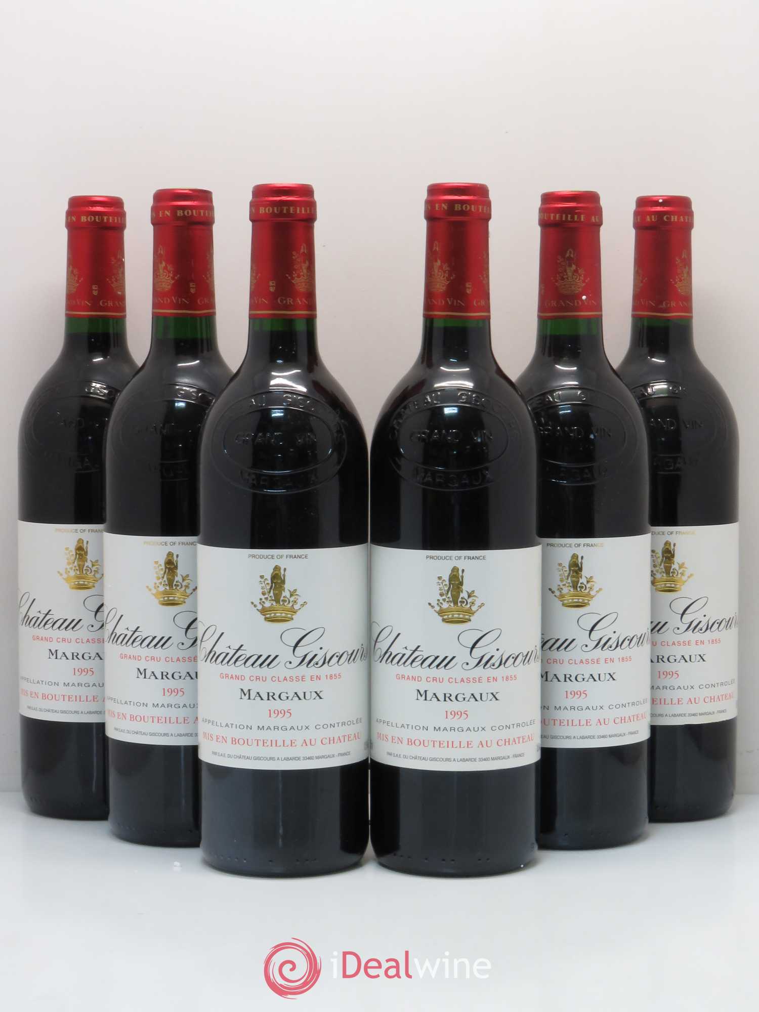 Château Giscours 3ème Grand Cru Classé 1995 - Lot de 6 bouteilles - 0