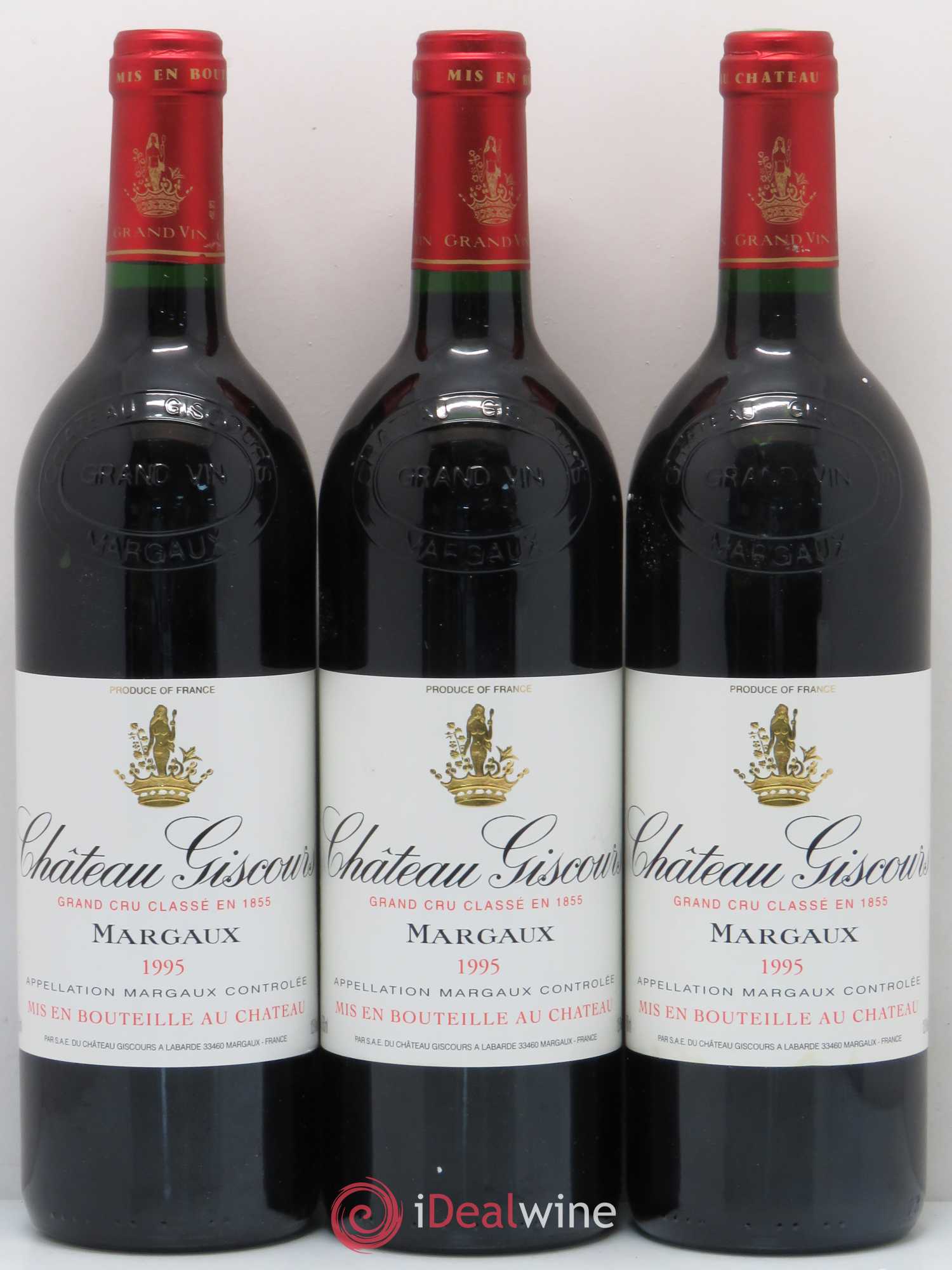Château Giscours 3ème Grand Cru Classé 1995 - Lot de 6 bouteilles - 2