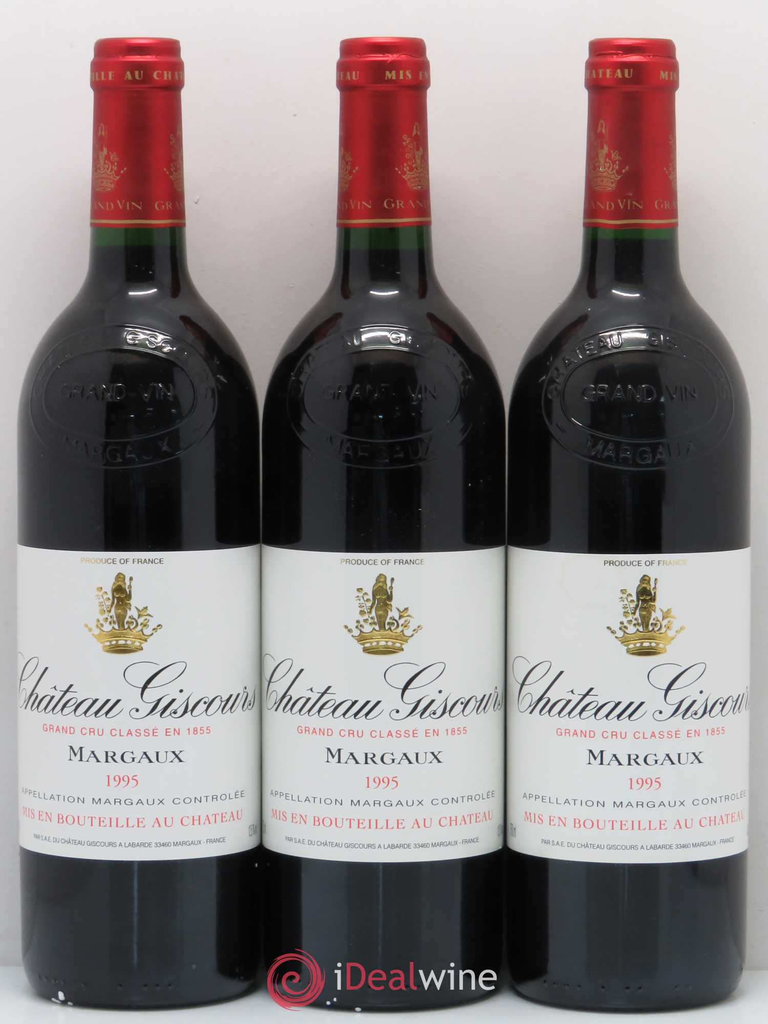 Château Giscours 3ème Grand Cru Classé 1995 - Lot de 6 bouteilles - 2